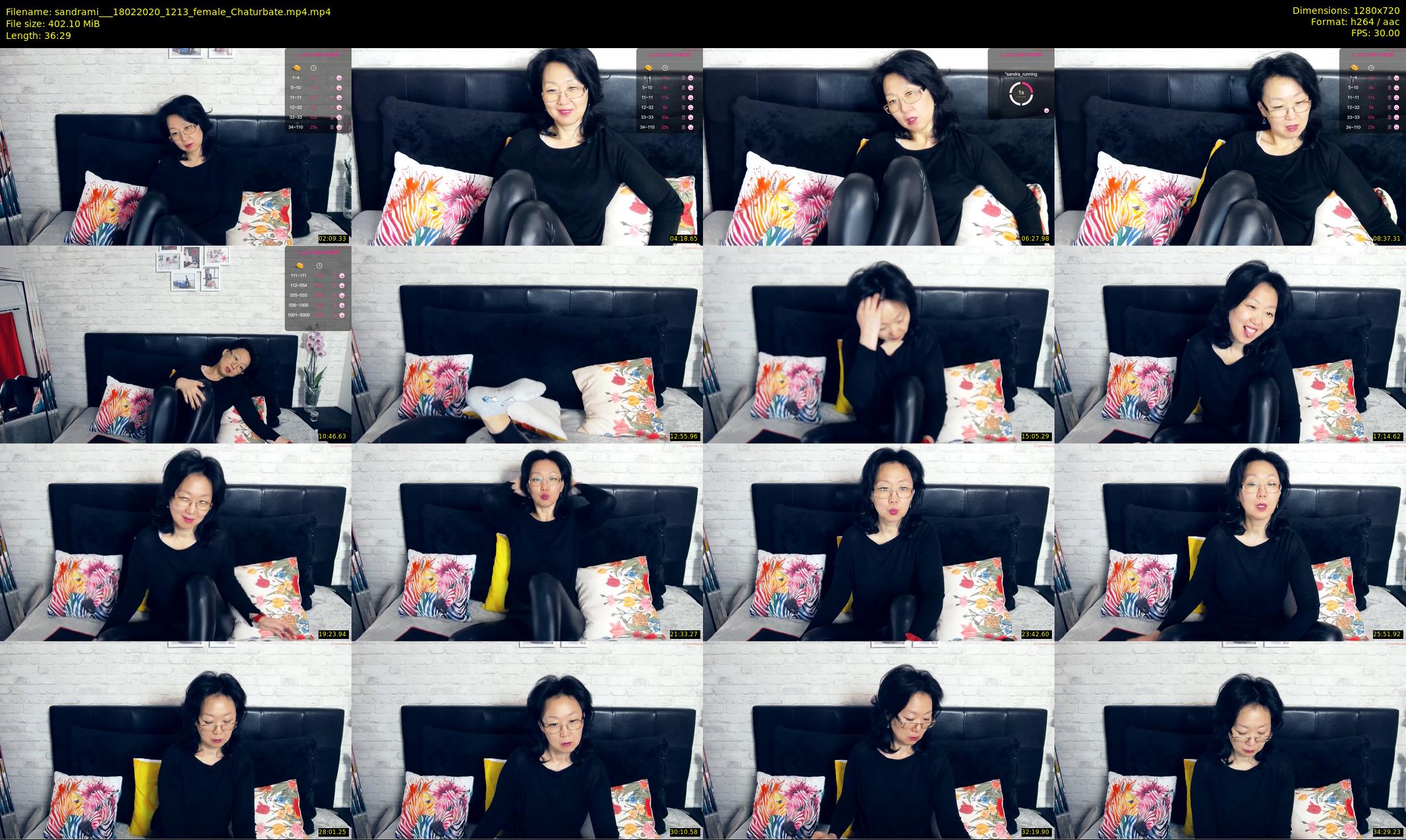 sandrami__ — 37 minute Chaturbate female cam show recording, 720p, Feb 18, 2020