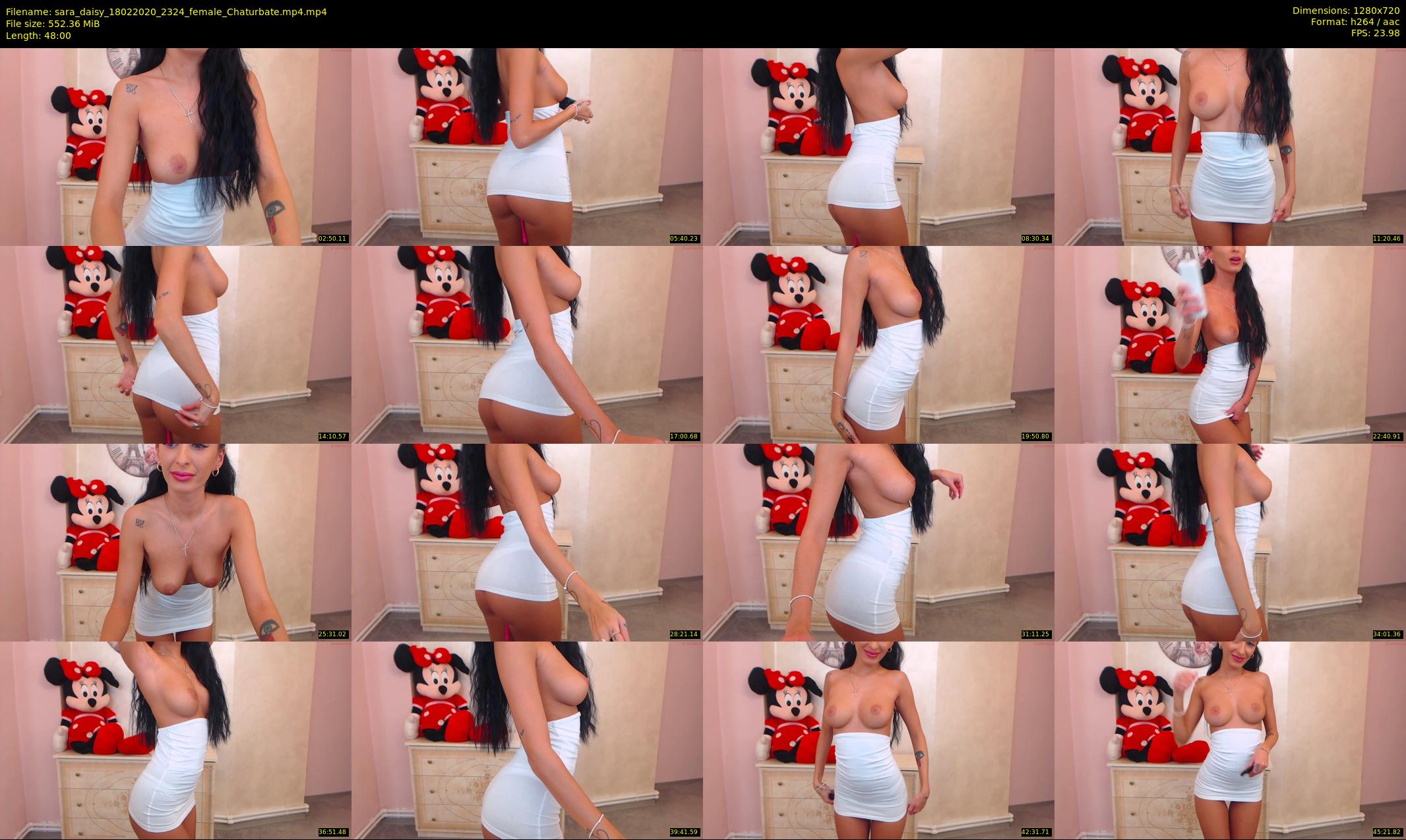 sara_daisy — 48 minute Chaturbate female cam show recording, 720p, Feb 18, 2020