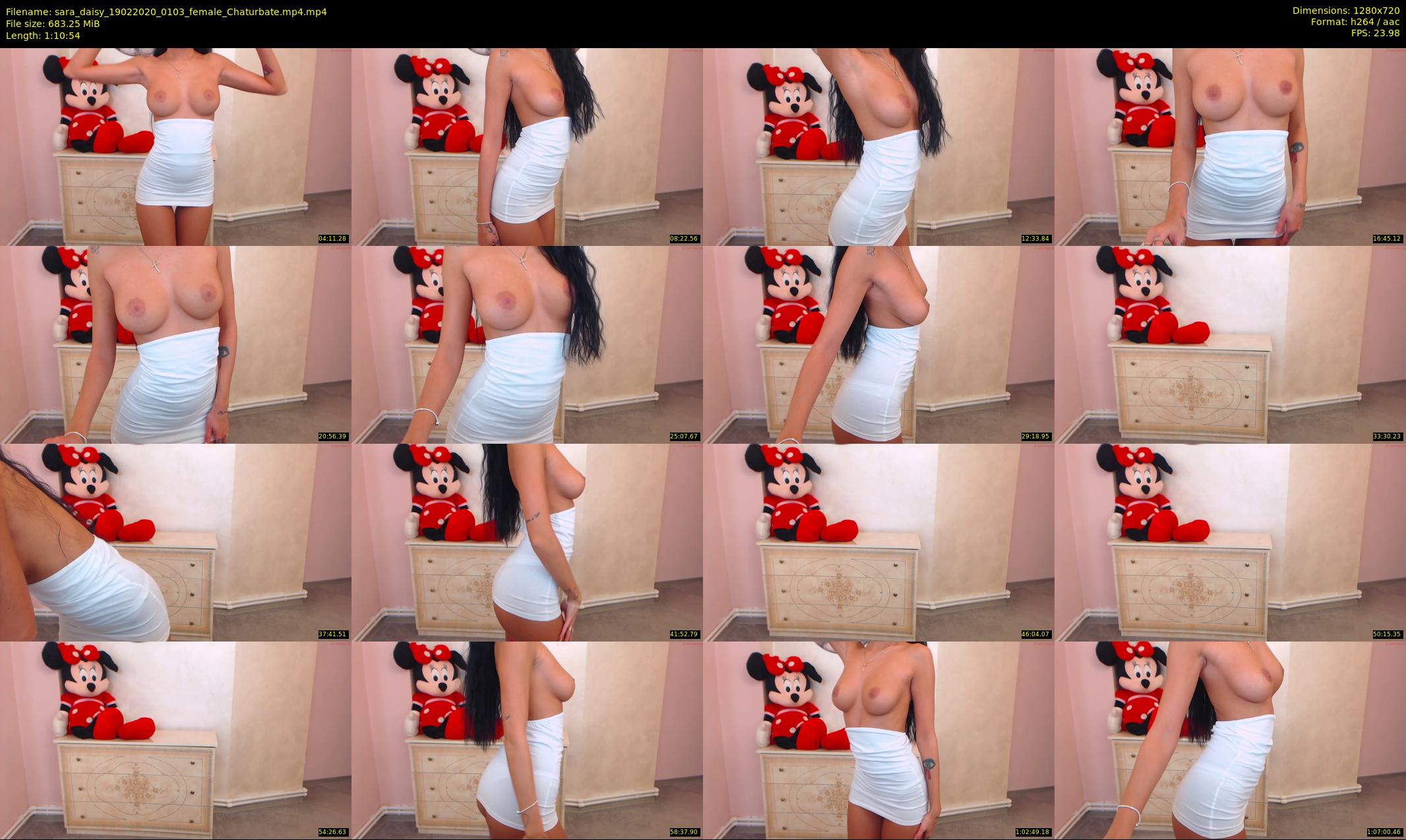 sara_daisy — 71 minute Chaturbate female cam show recording, 720p, Feb 19, 2020