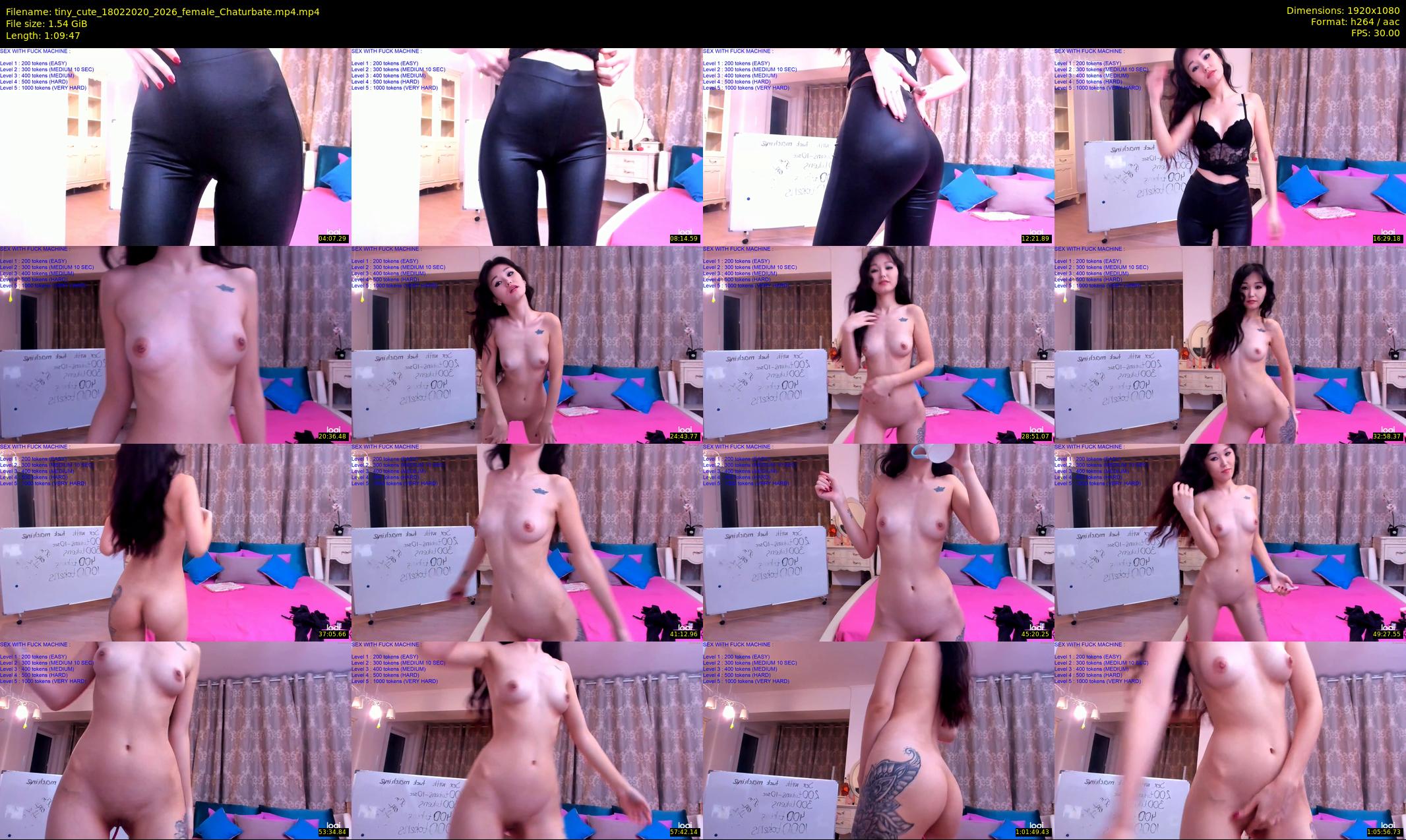 tiny_cute — 70 minute Chaturbate female cam show recording, 1080p, Feb 18, 2020