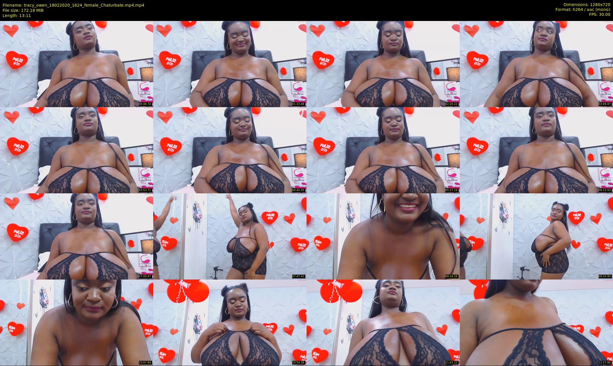 tracy_owen — 14 minute Chaturbate female cam show recording, 720p, Feb 18, 2020