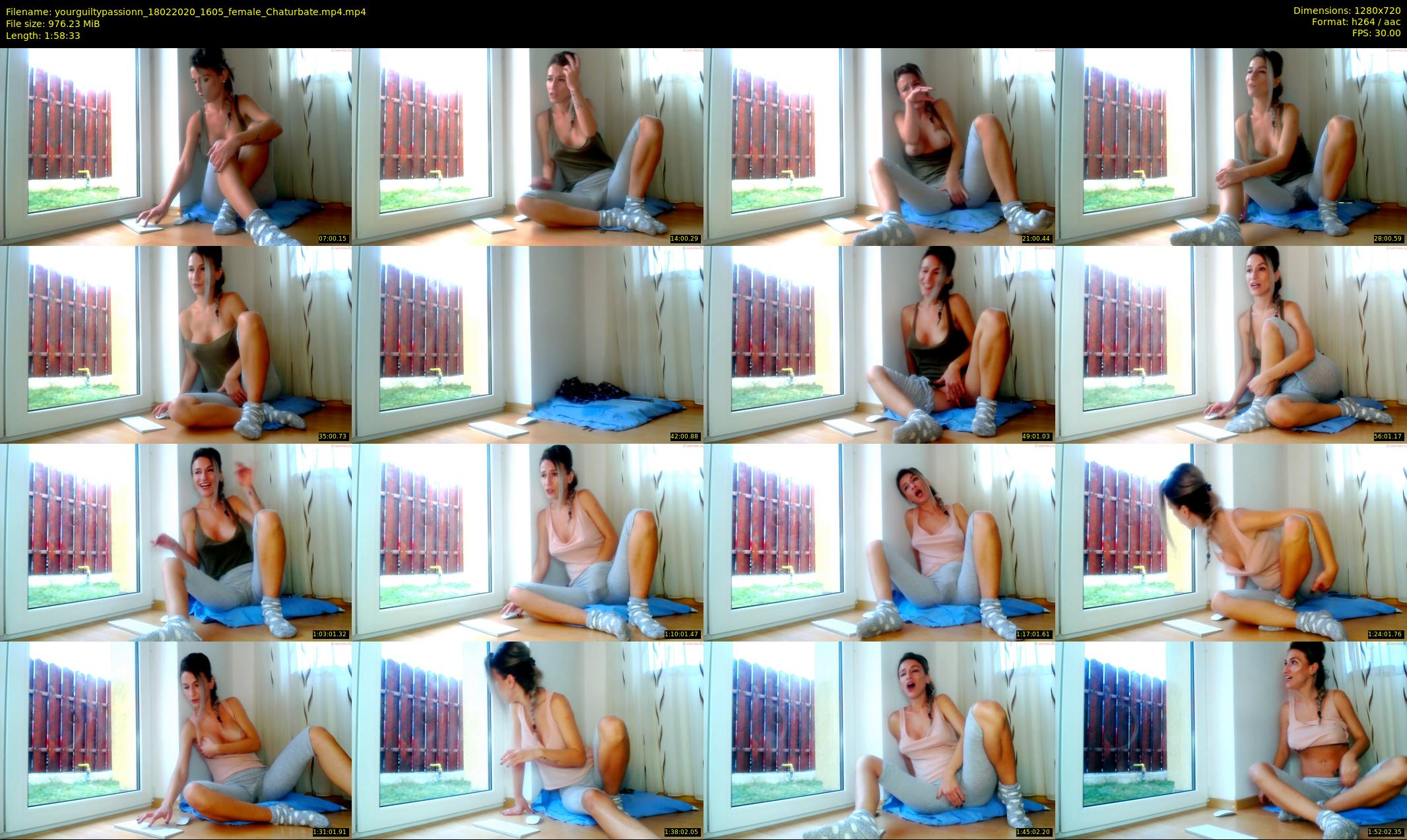 yourguiltypassionn — 119 minute Chaturbate female cam show recording, 720p, Feb 18, 2020