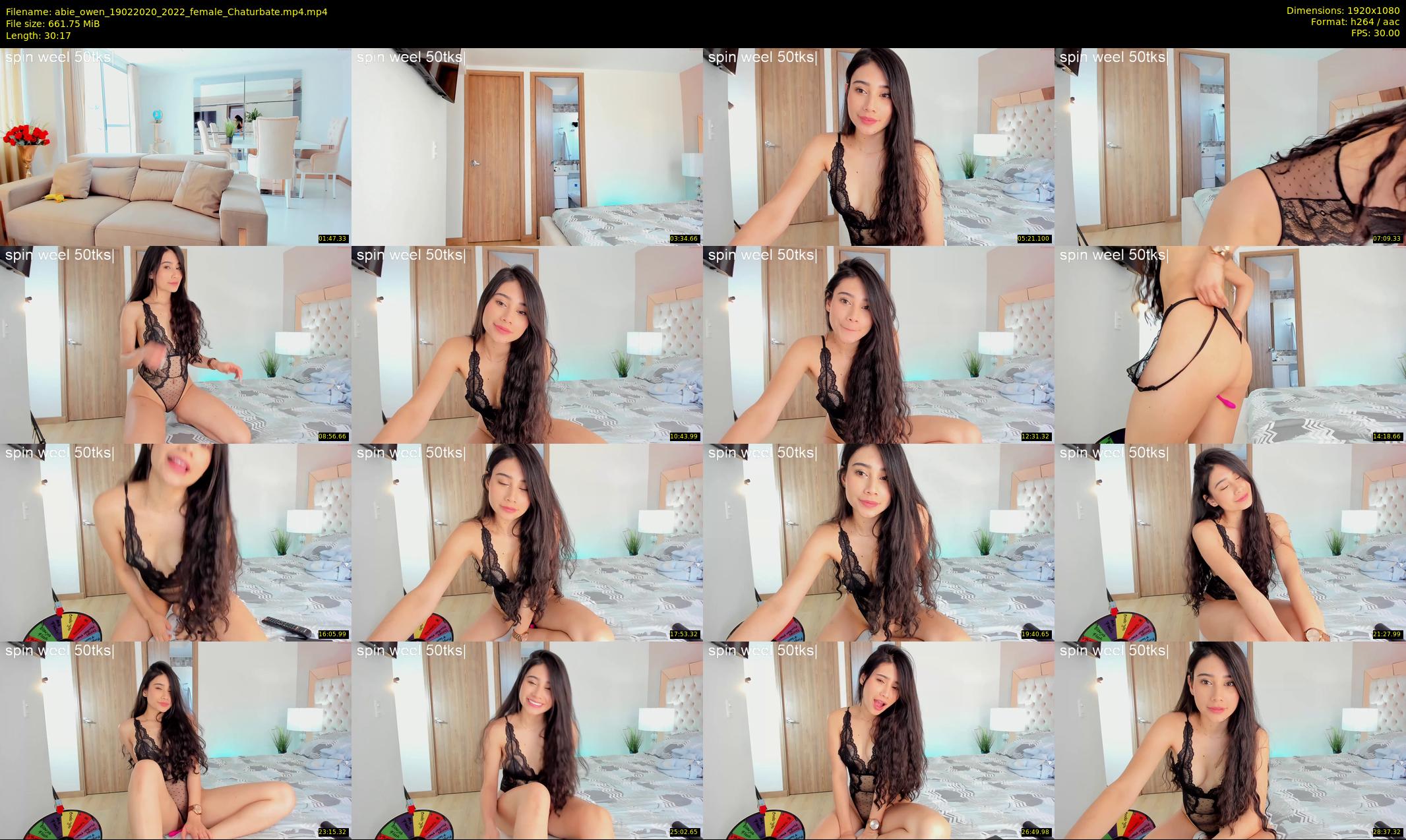 abie_owen — 31 minute Chaturbate female cam show recording, 1080p, Feb 19, 2020