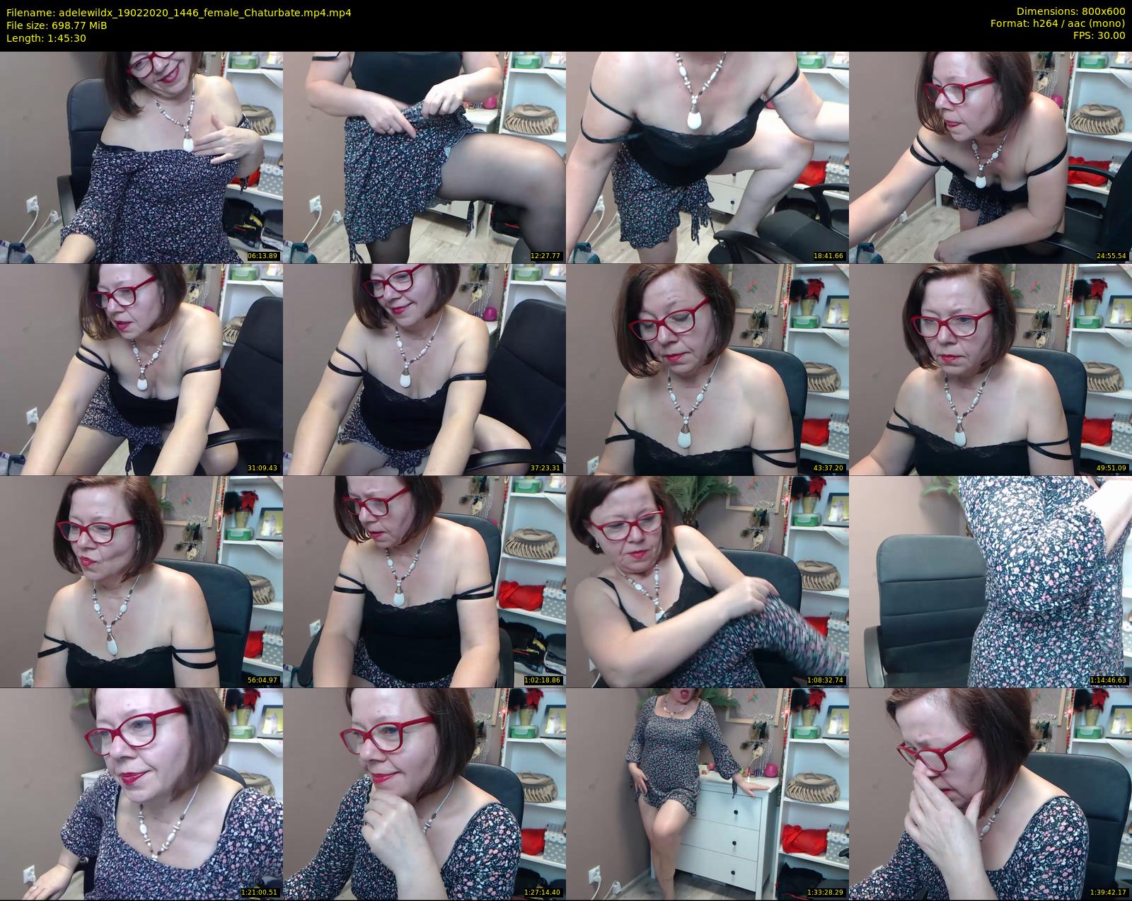 adelewildx — 106 minute Chaturbate female cam show recording, 480p, Feb 19, 2020