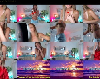 amyvalentine — 18 minute Chaturbate female cam show recording, 1080p, Feb 19, 2020