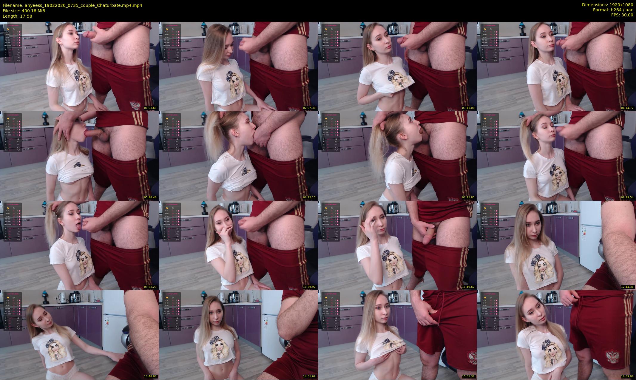 anyeess — 18 minute Chaturbate female cam show recording, 1080p, Feb 19, 2020