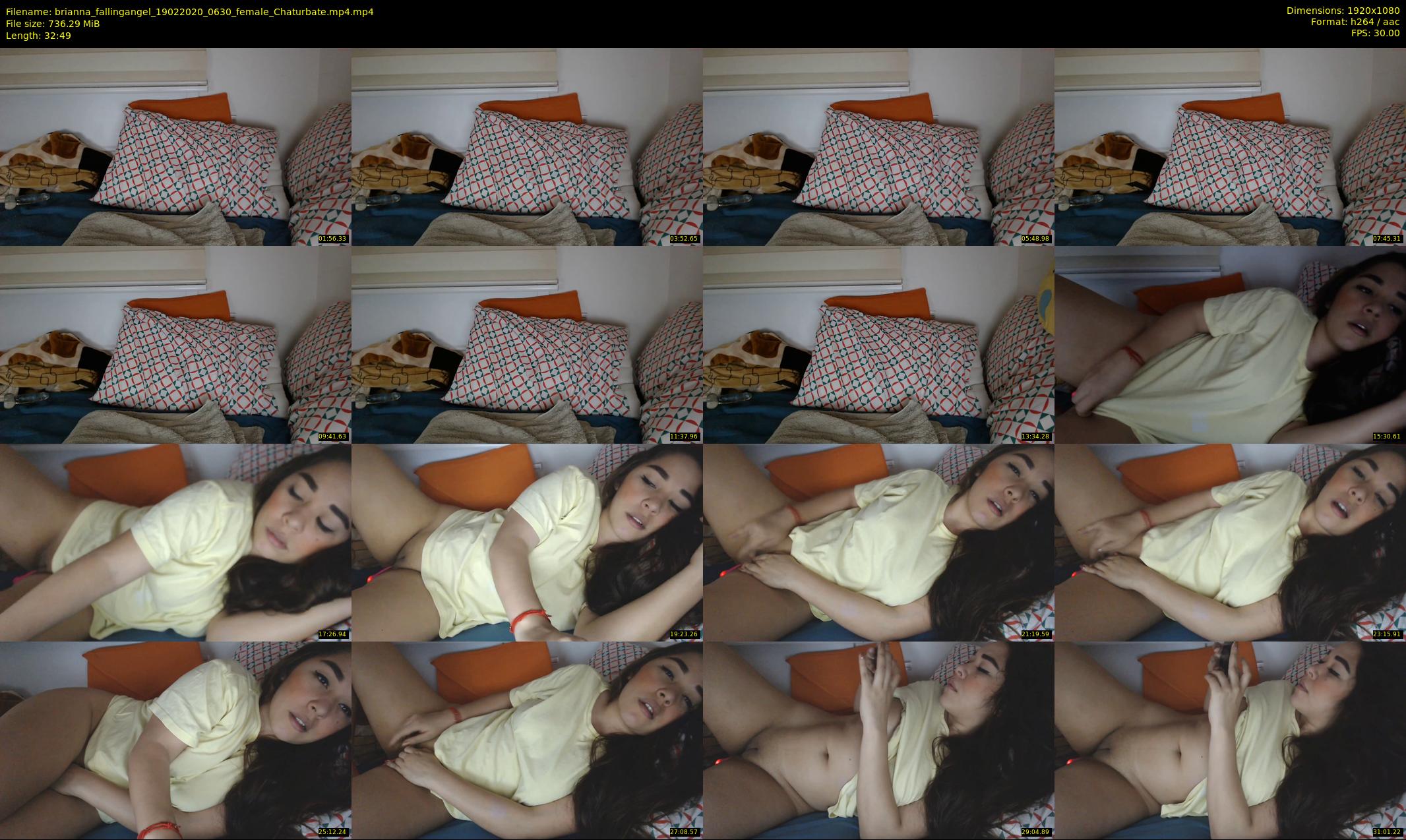 brianna_fallingangel — 33 minute Chaturbate female cam show recording, 1080p, Feb 19, 2020