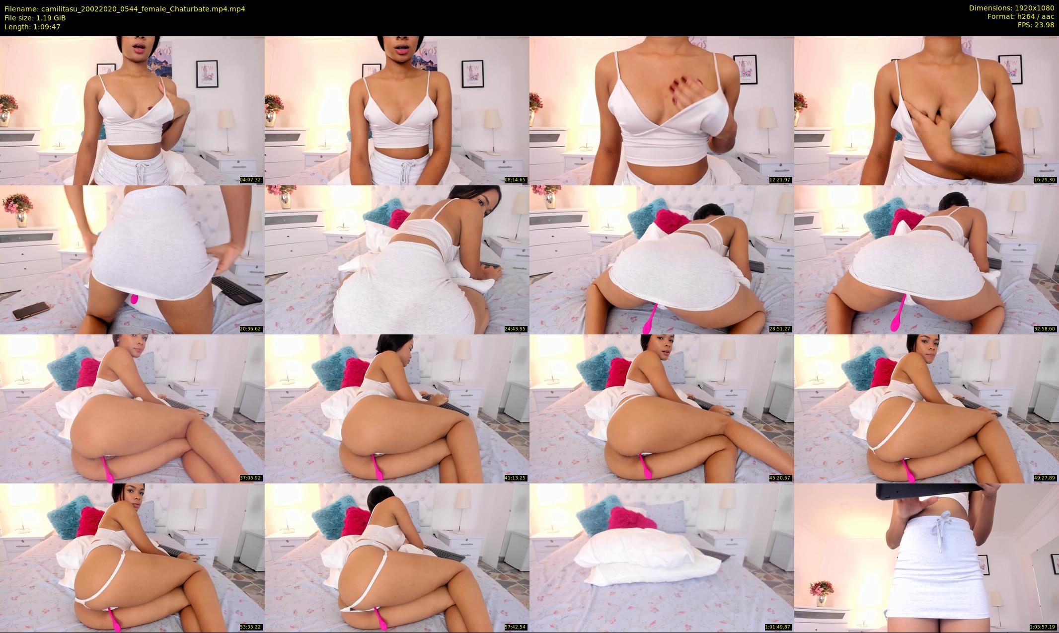 camilitasu — 70 minute Chaturbate female cam show recording, 1080p, Feb 20, 2020