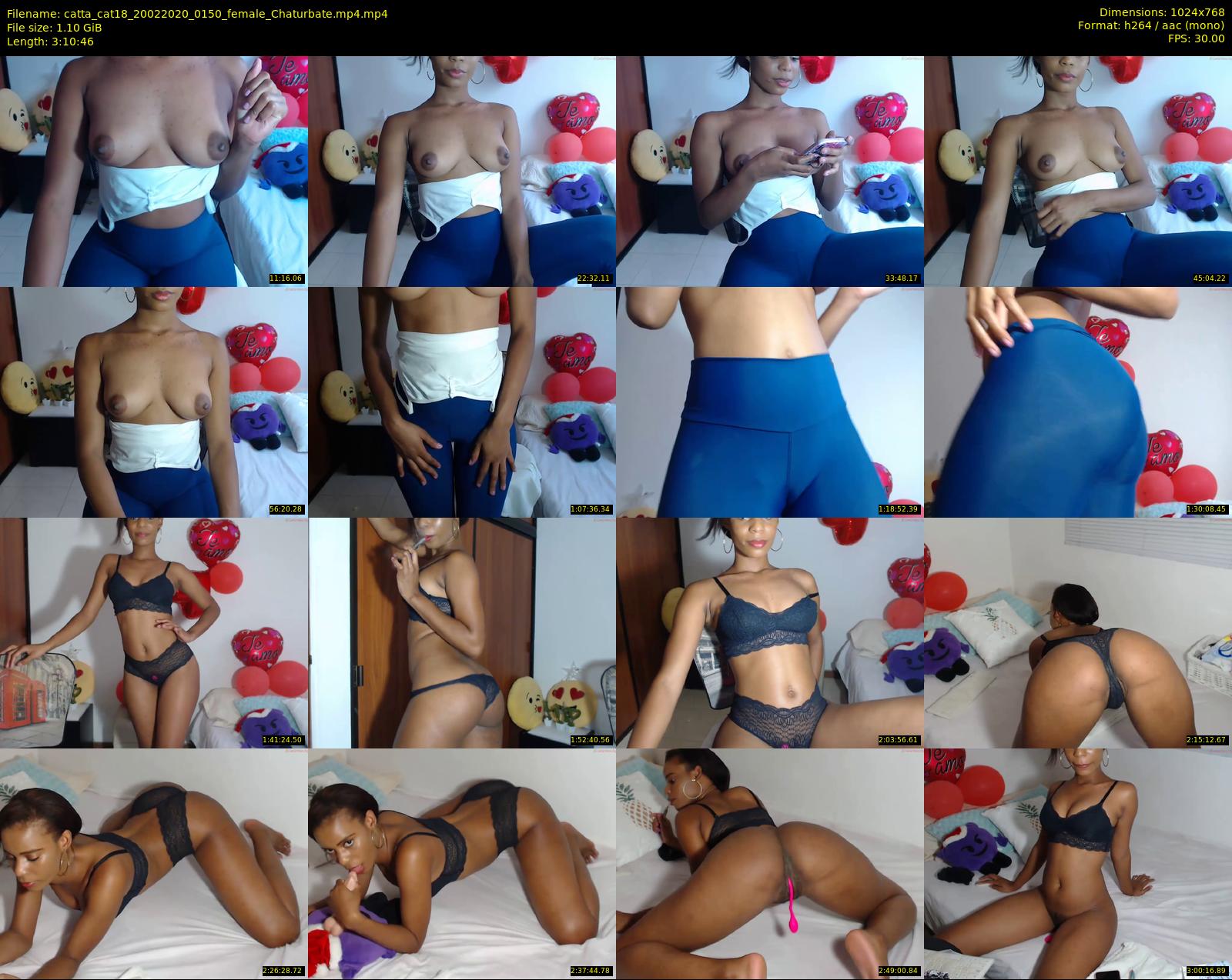 catta_cat18 — 191 minute Chaturbate female cam show recording, 720p, Feb 20, 2020