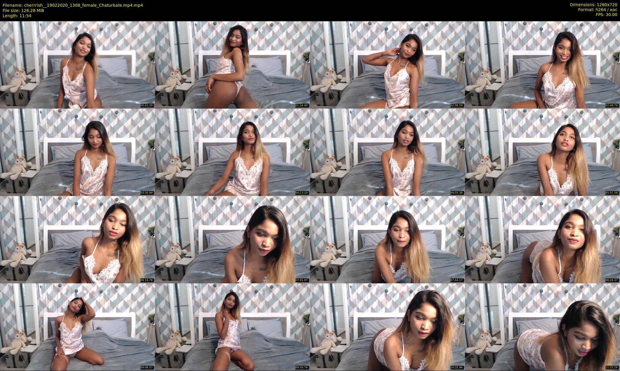cherrrish_ — 12 minute Chaturbate female cam show recording, 720p, Feb 19, 2020