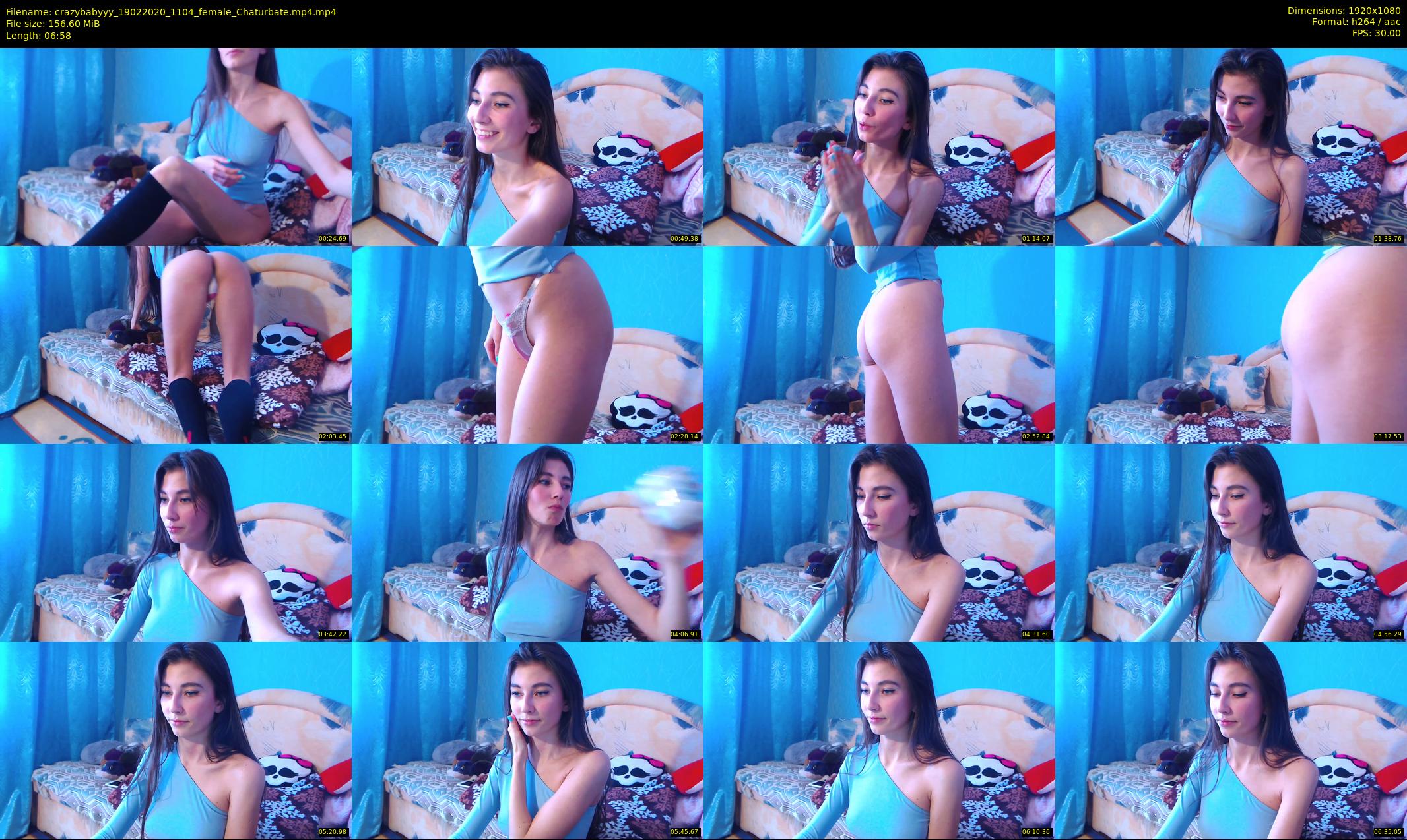 crazybabyyy — 7 minute Chaturbate couple cam show recording, 1080p, Feb 19, 2020