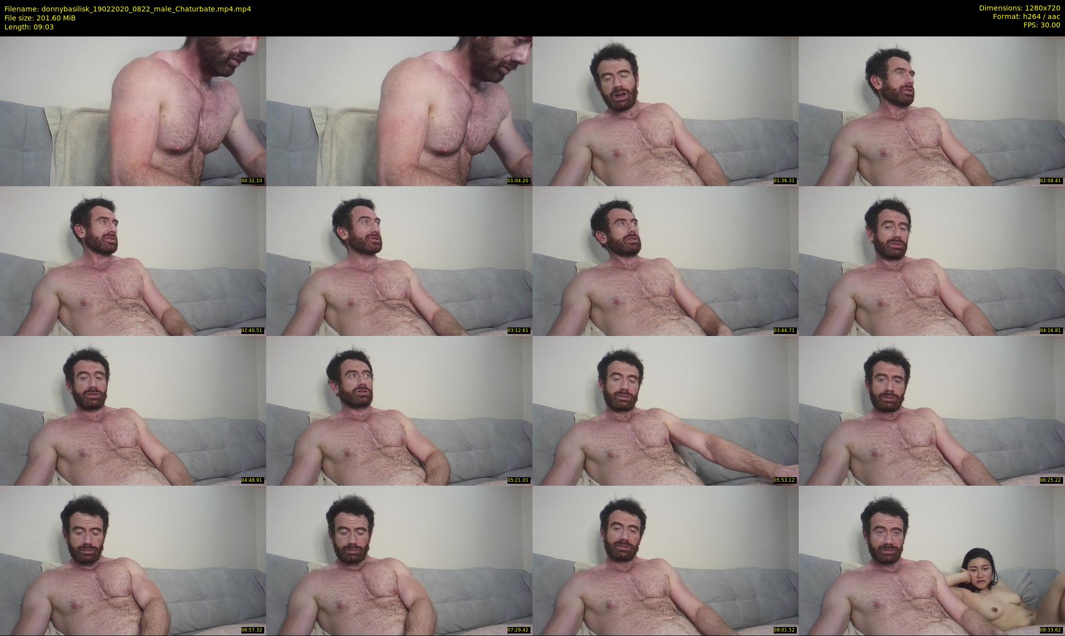 donnybasilisk — 10 minute Chaturbate male cam show recording, 720p, Feb 19, 2020