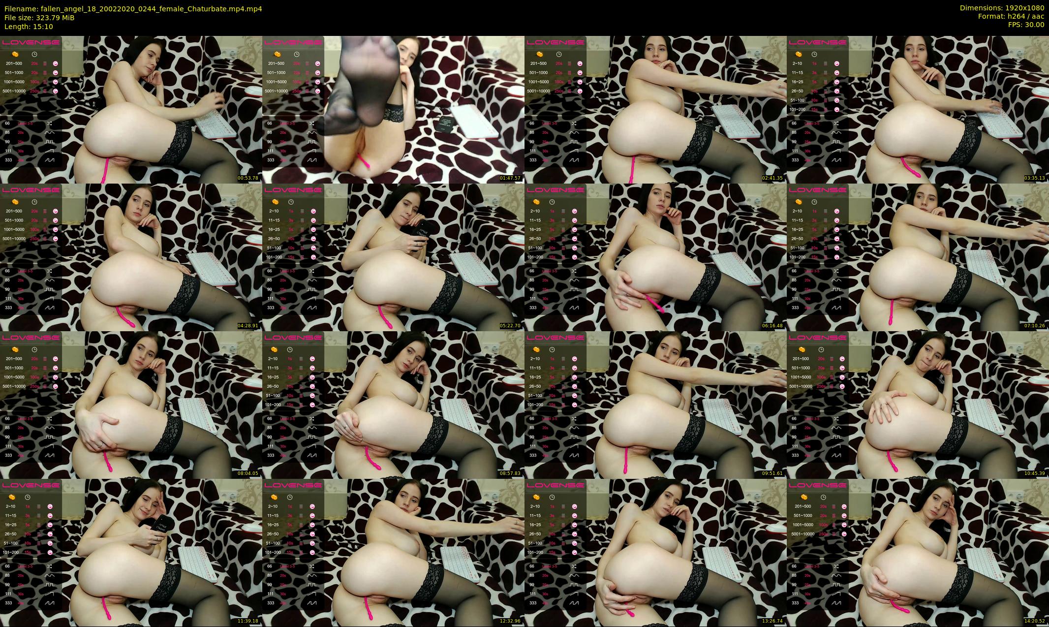 fallen_angel_18 — 16 minute Chaturbate female cam show recording, 1080p, Feb 20, 2020