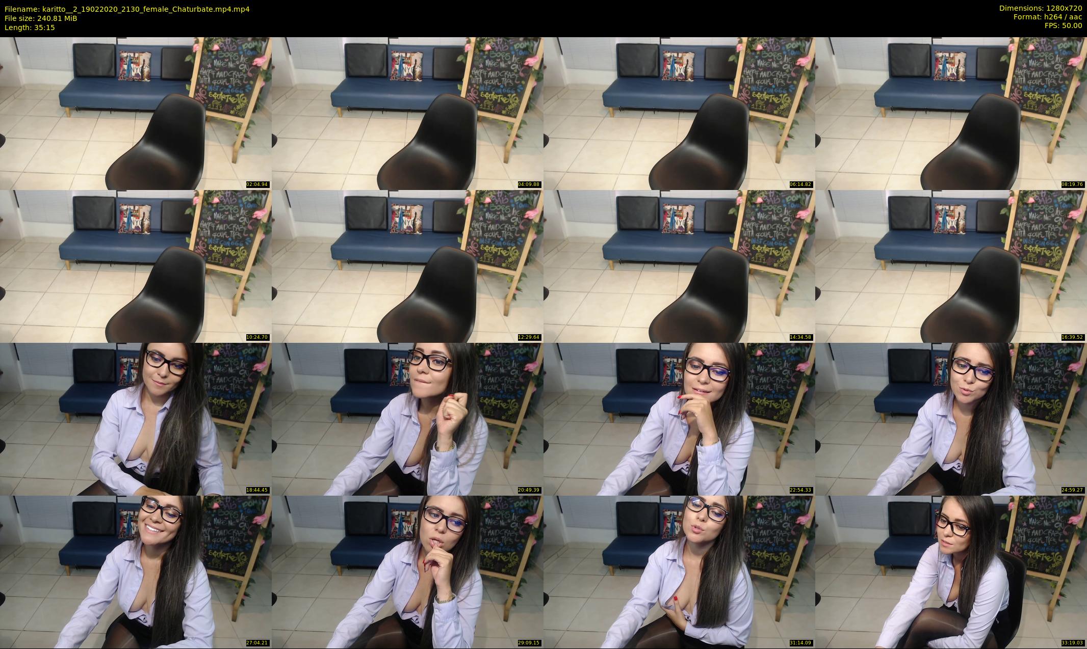 karitto__2 — 36 minute Chaturbate female cam show recording, 720p, Feb 19, 2020
