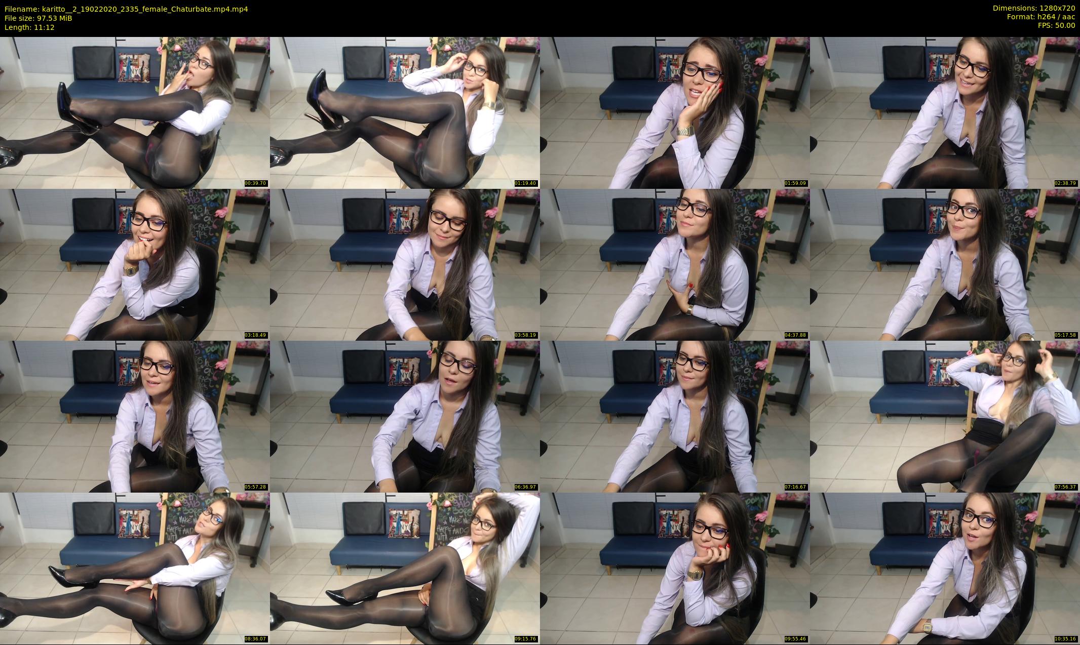karitto__2 — 12 minute Chaturbate female cam show recording, 720p, Feb 19, 2020