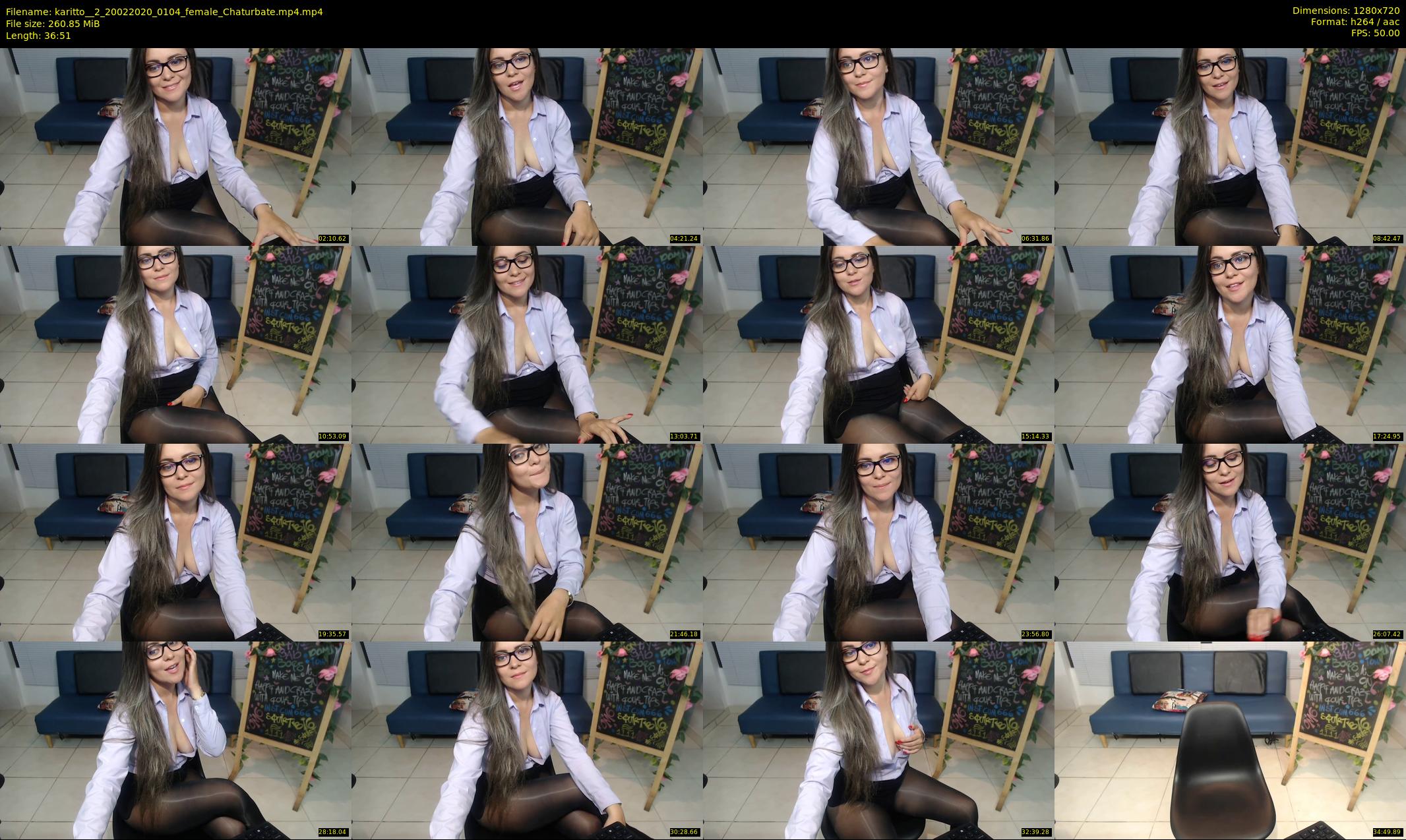 karitto__2 — 37 minute Chaturbate female cam show recording, 720p, Feb 20, 2020