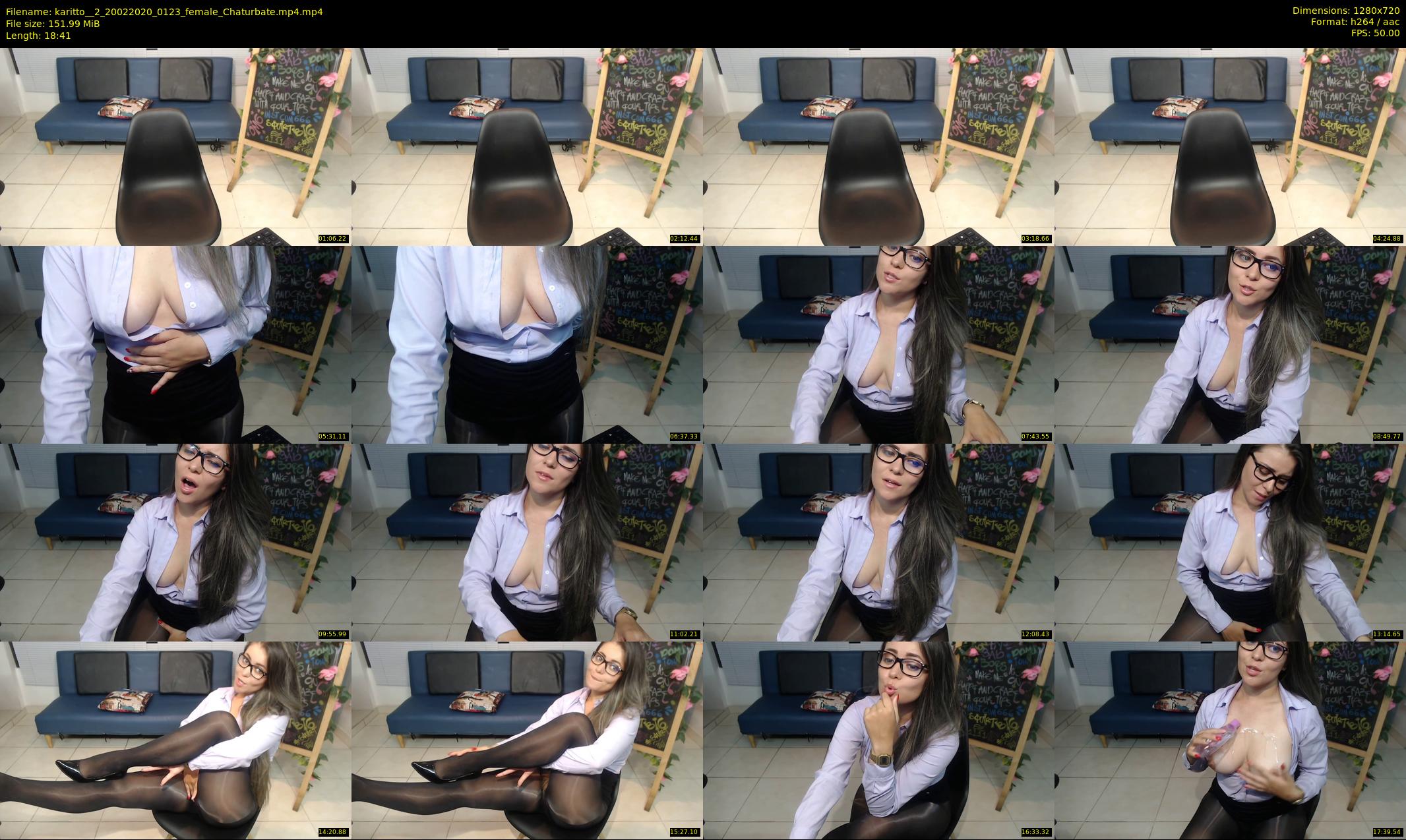 karitto__2 — 19 minute Chaturbate female cam show recording, 720p, Feb 20, 2020