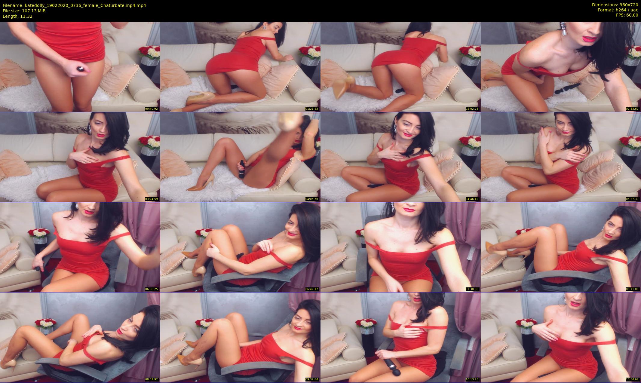 katedolly — 12 minute Chaturbate female cam show recording, 720p, Feb 19, 2020