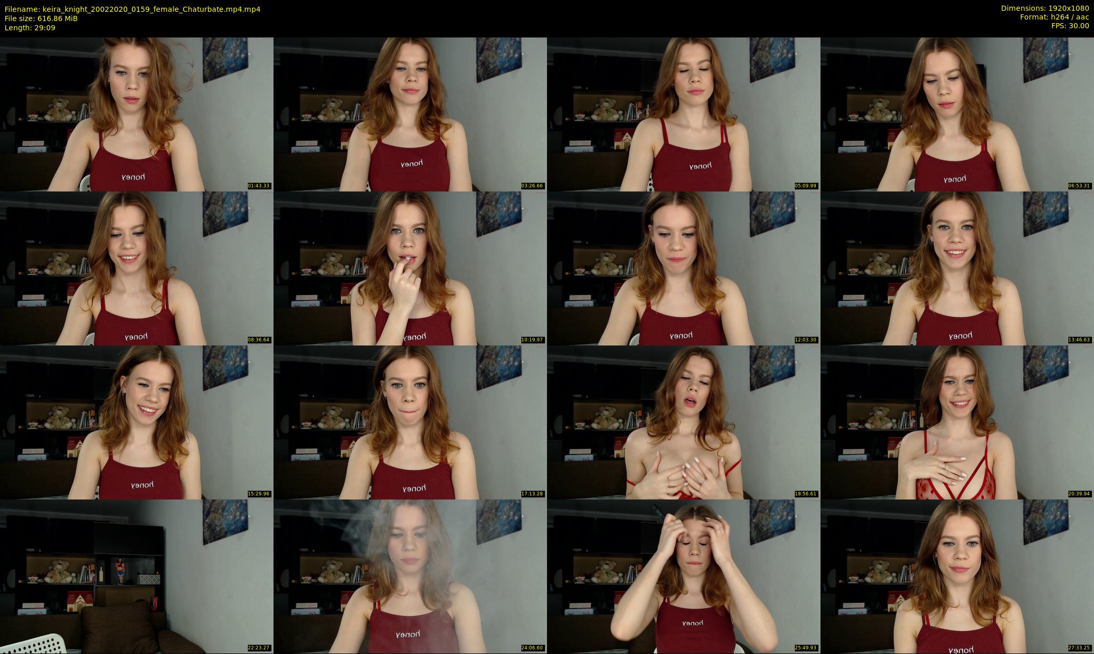keira_knight — 30 minute Chaturbate female cam show recording, 1080p, Feb 20, 2020