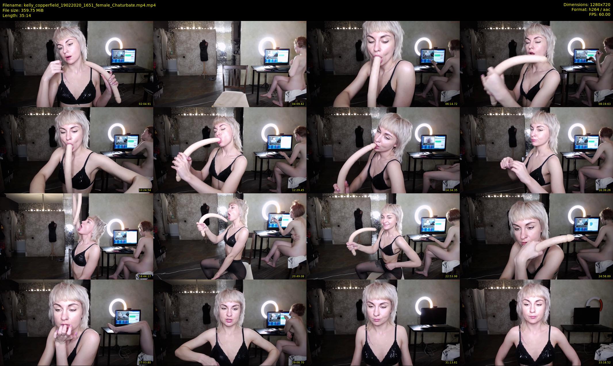 kelly_copperfield — 36 minute Chaturbate female cam show recording, 720p, Feb 19, 2020