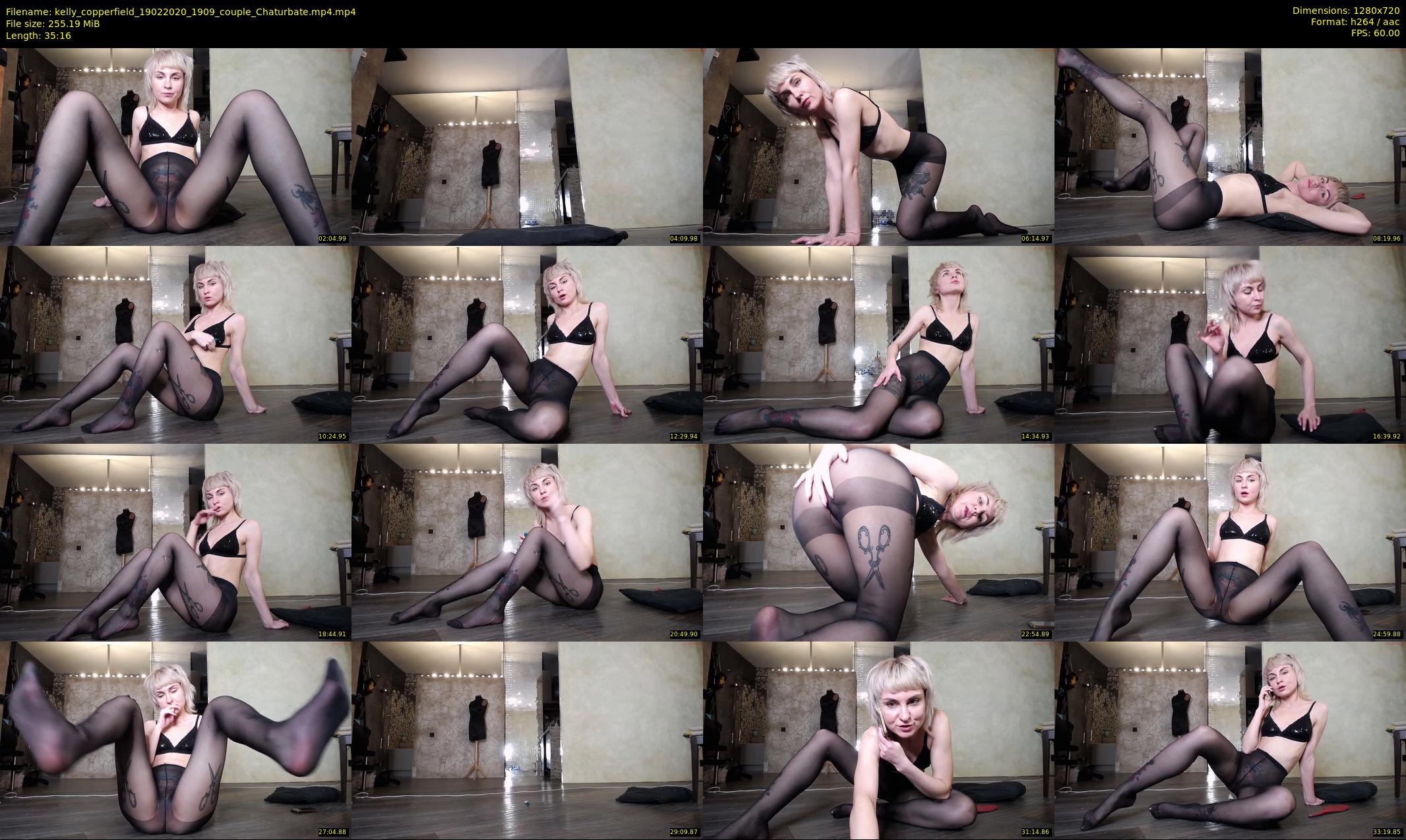 kelly_copperfield — 36 minute Chaturbate female cam show recording, 720p, Feb 19, 2020