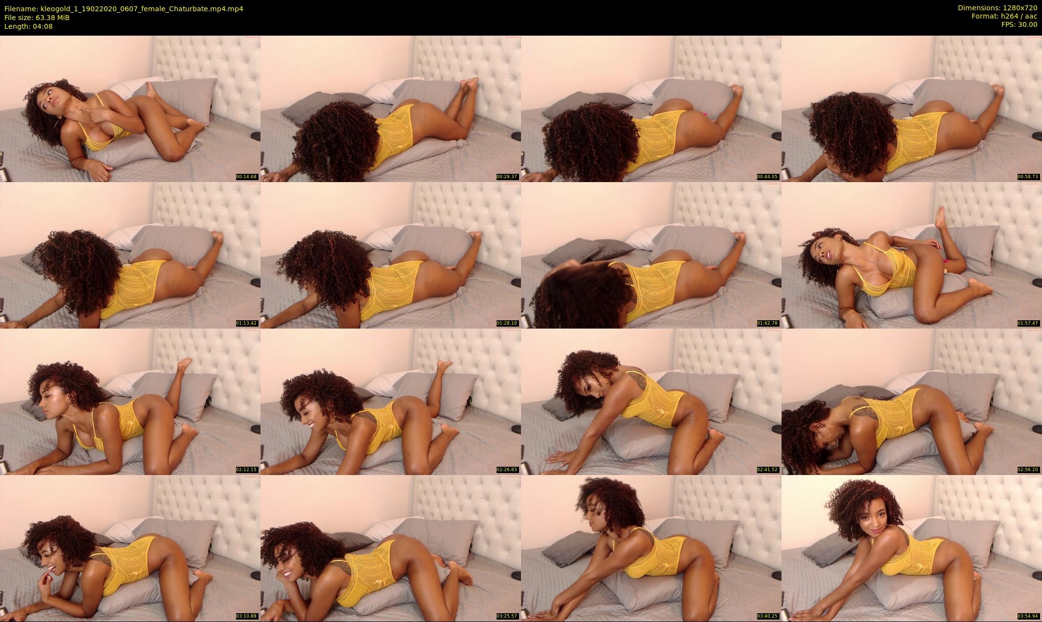 kleogold_1 — 5 minute Chaturbate female cam show recording, 720p, Feb 19, 2020