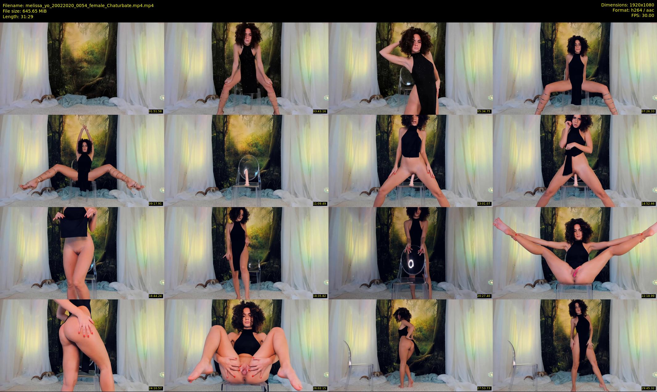 melissa_yo — 32 minute Chaturbate female cam show recording, 1080p, Feb 20, 2020