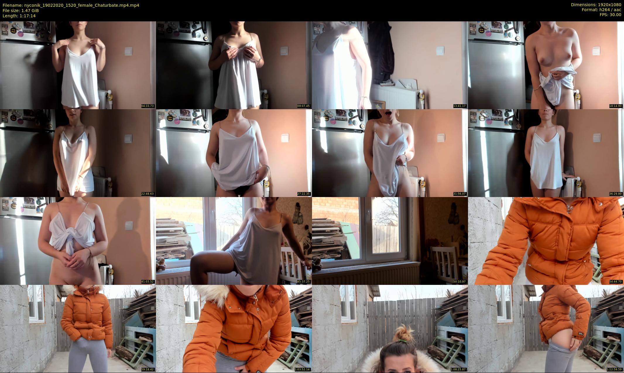 nyconik — 78 minute Chaturbate female cam show recording, 1080p, Feb 19, 2020