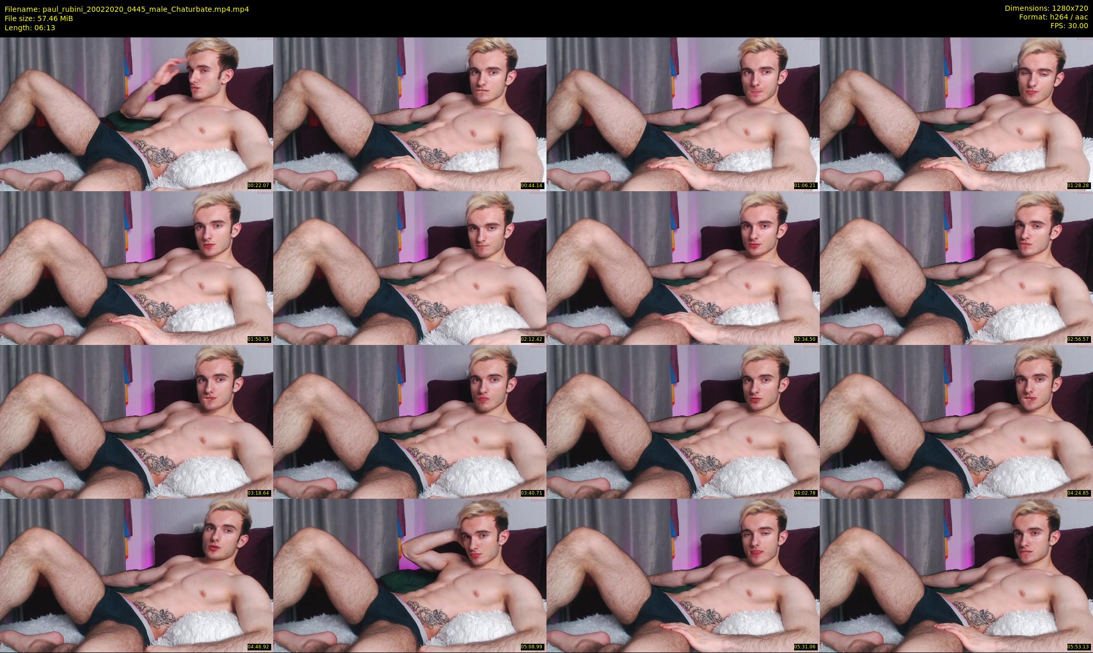 paul_rubini — 7 minute Chaturbate male cam show recording, 720p, Feb 20, 2020