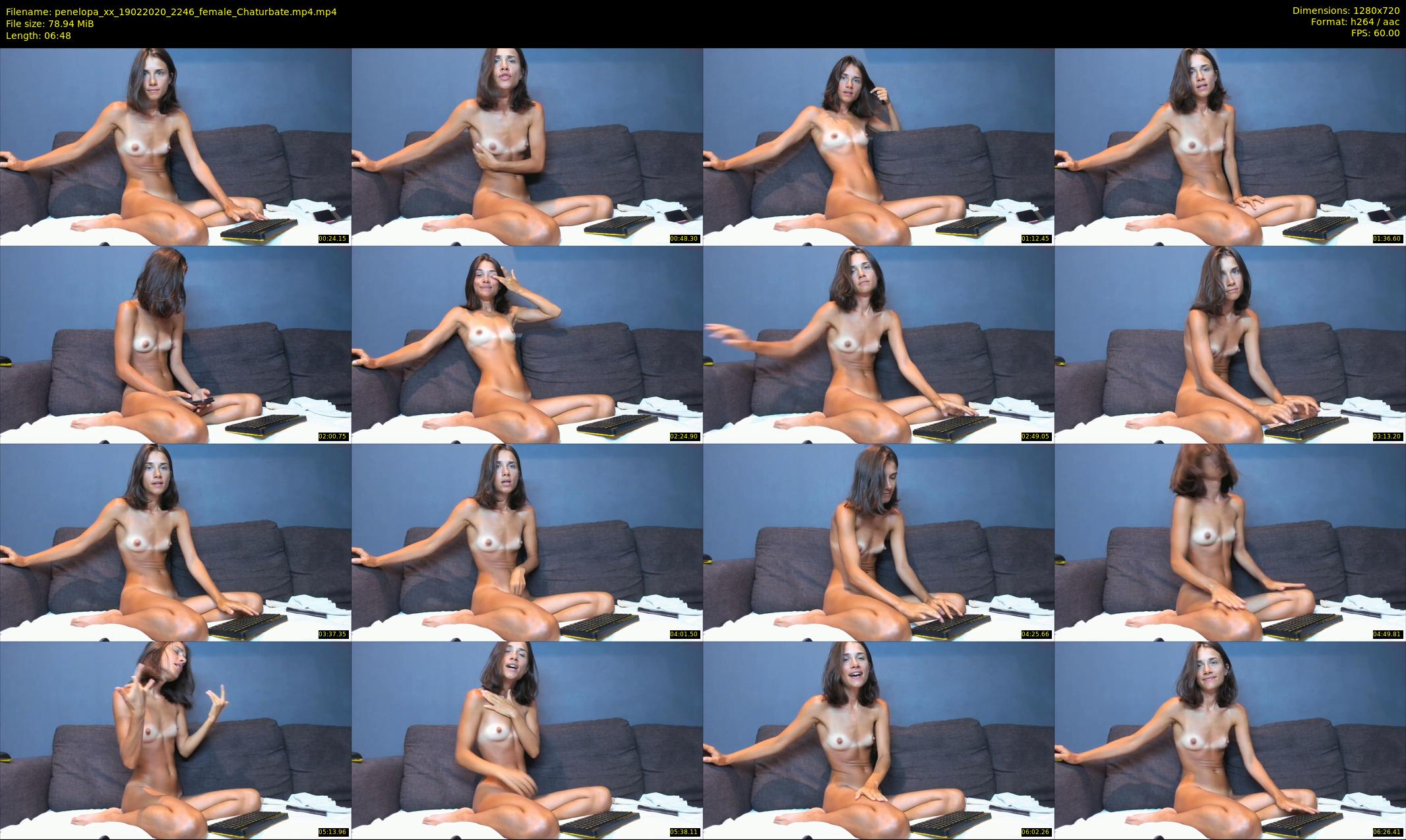 penelopa_xx — 7 minute Chaturbate female cam show recording, 720p, Feb 19, 2020