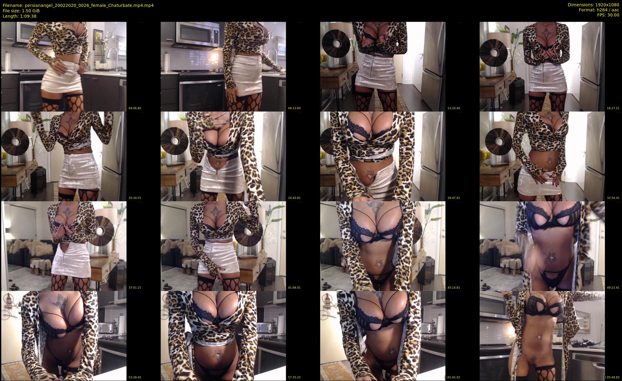 persianangel — 70 minute Chaturbate female cam show recording, 1080p, Feb 20, 2020