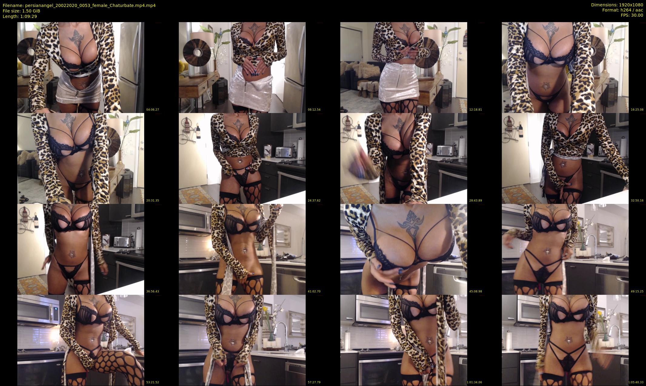 persianangel — 70 minute Chaturbate female cam show recording, 1080p, Feb 20, 2020