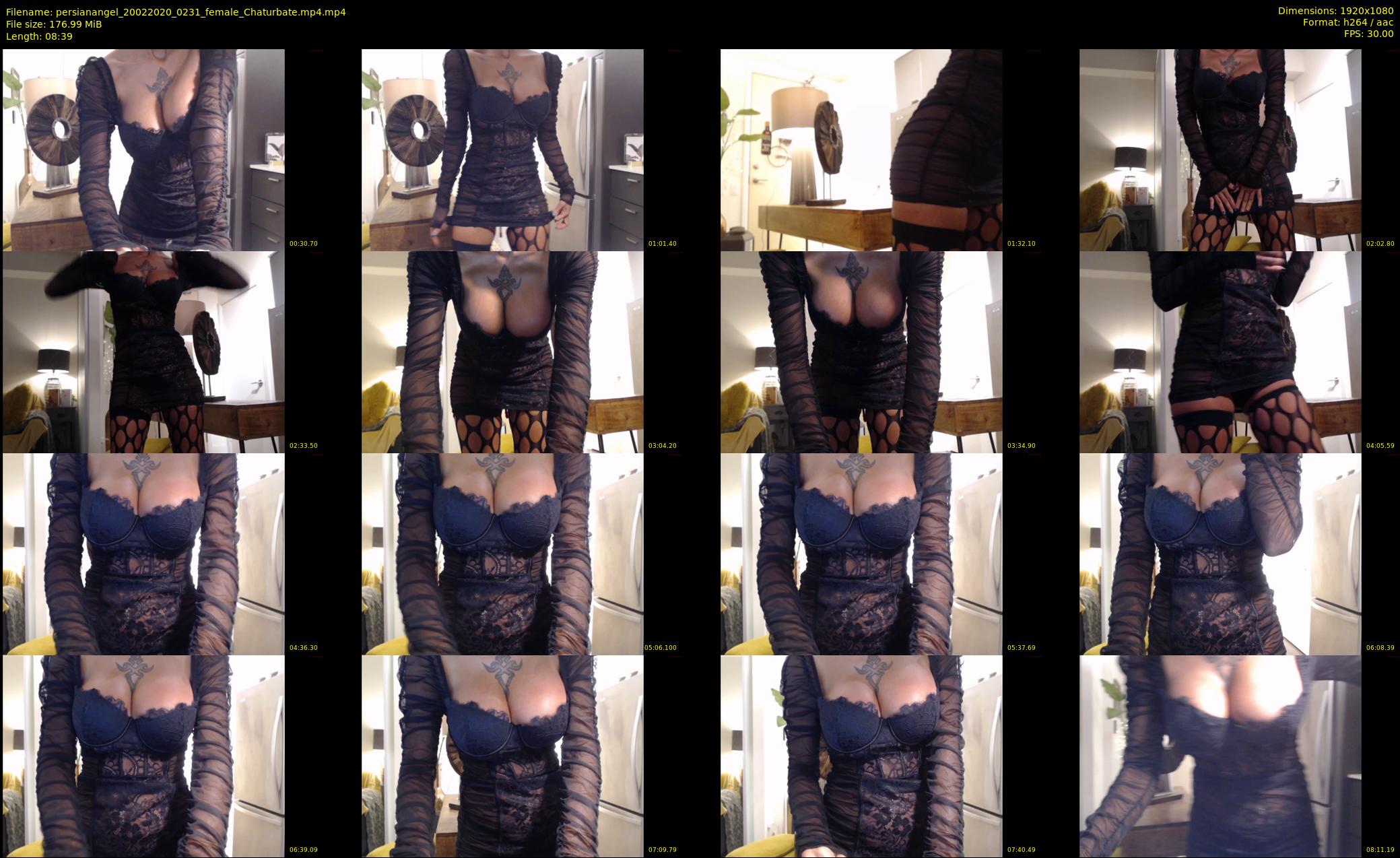 persianangel — 9 minute Chaturbate female cam show recording, 1080p, Feb 20, 2020