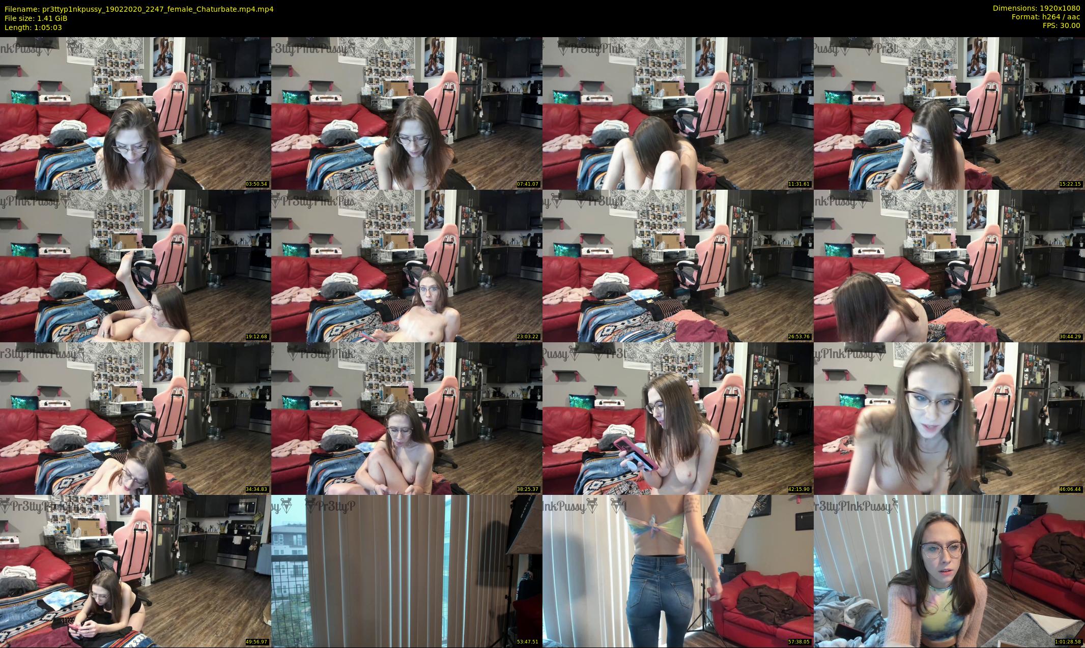 pr3ttyp1nkpussy — 66 minute Chaturbate couple cam show recording, 1080p, Feb 19, 2020