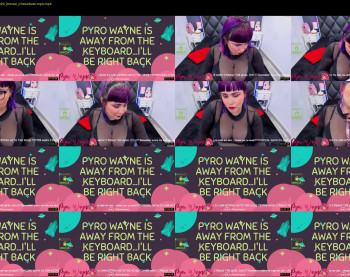 pyrowayne — 45 minute Chaturbate female cam show recording, 720p, Feb 19, 2020