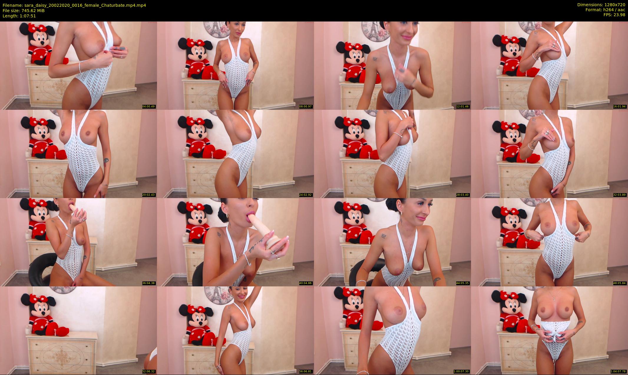 sara_daisy — 68 minute Chaturbate female cam show recording, 720p, Feb 20, 2020