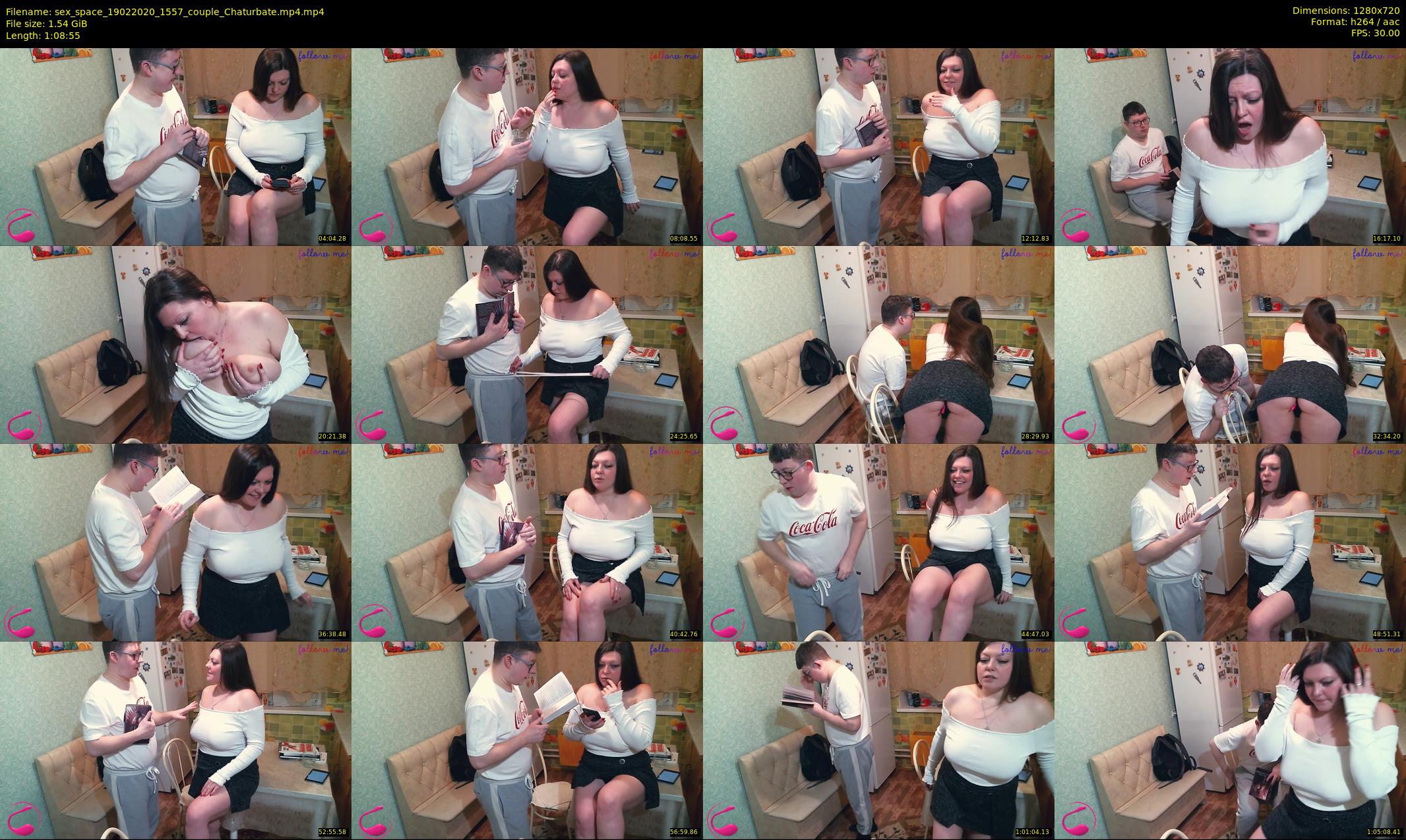 sex_space — 69 minute Chaturbate couple cam show recording, 720p, Feb 19, 2020