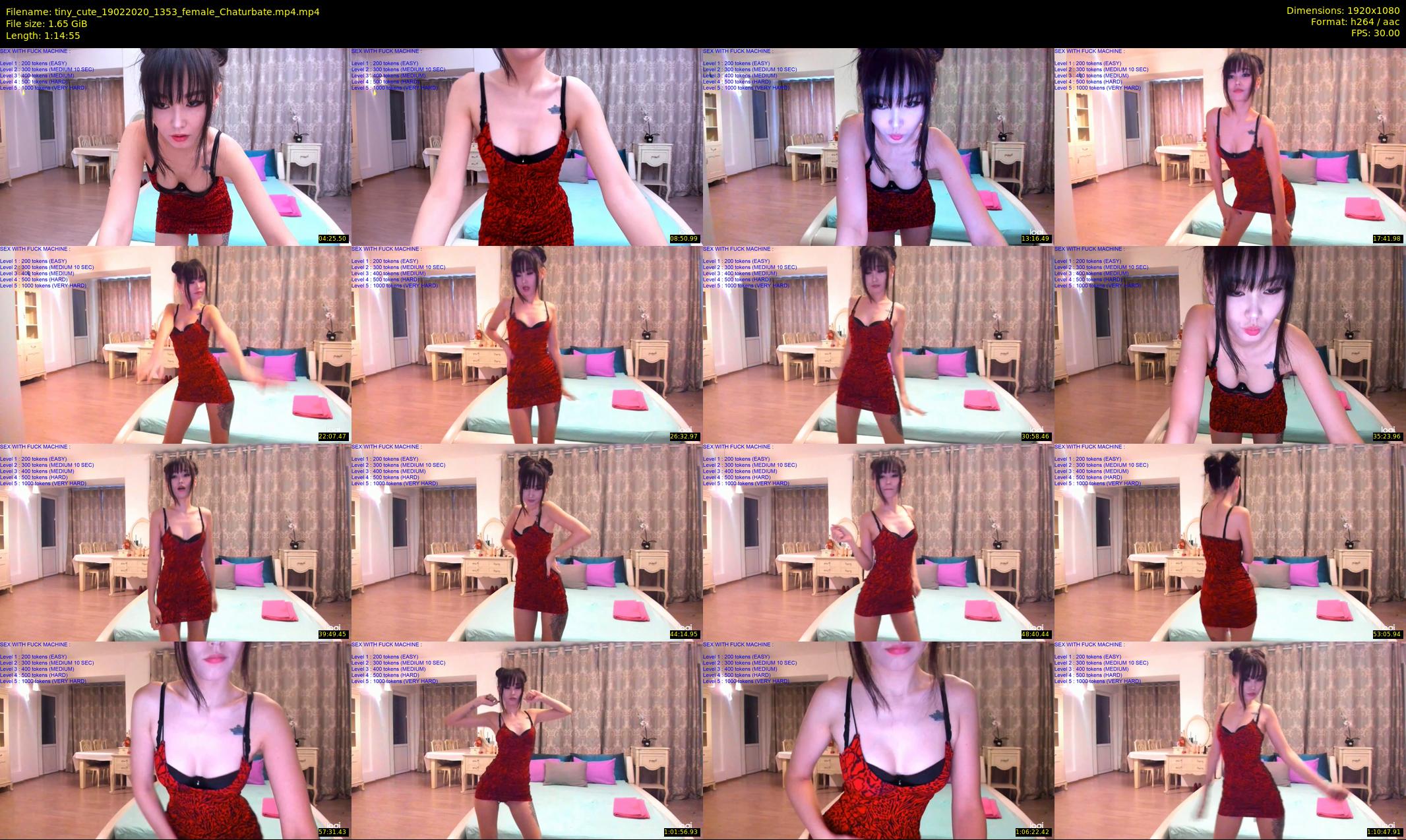 tiny_cute — 75 minute Chaturbate female cam show recording, 1080p, Feb 19, 2020