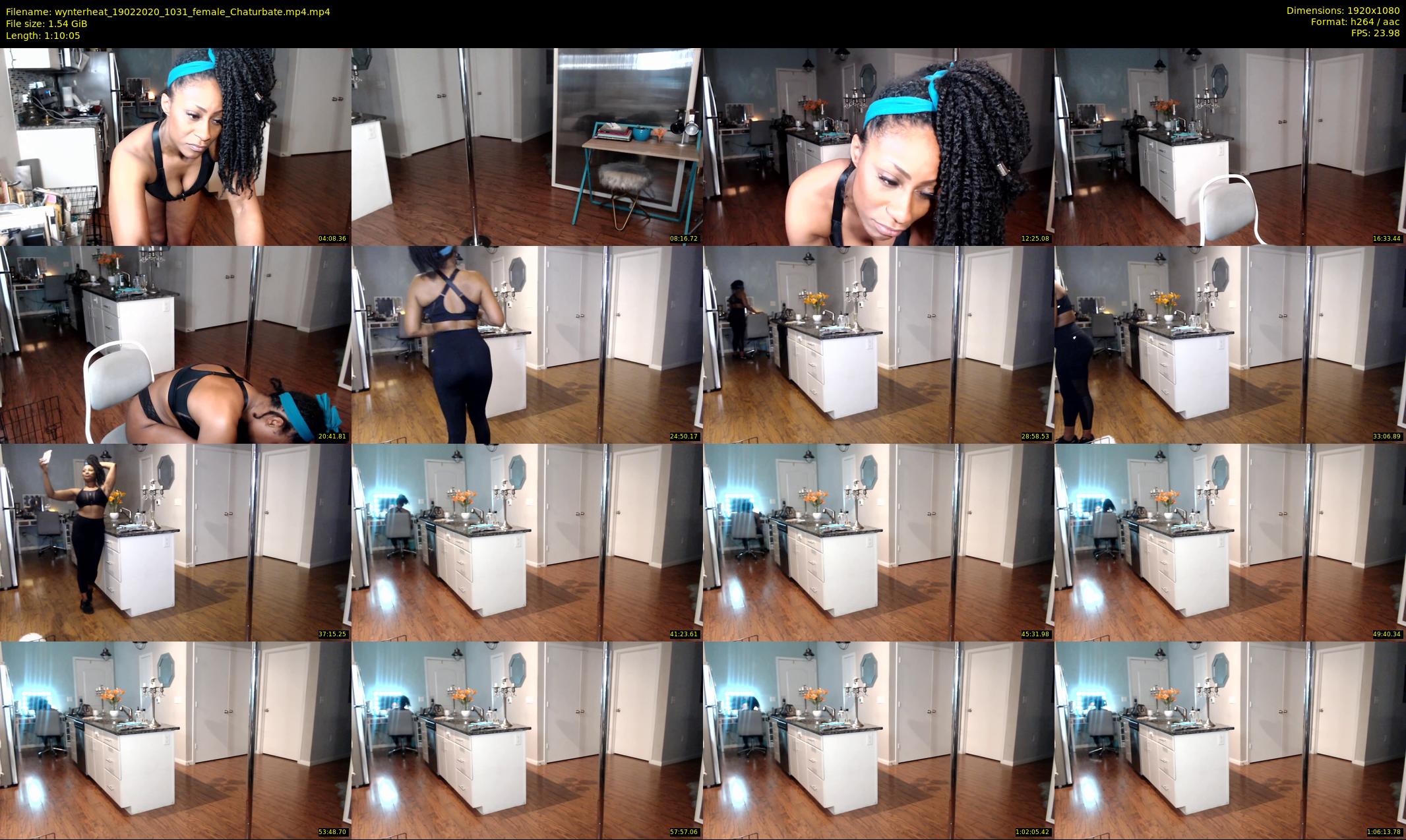 wynterheat — 71 minute Chaturbate female cam show recording, 1080p, Feb 19, 2020