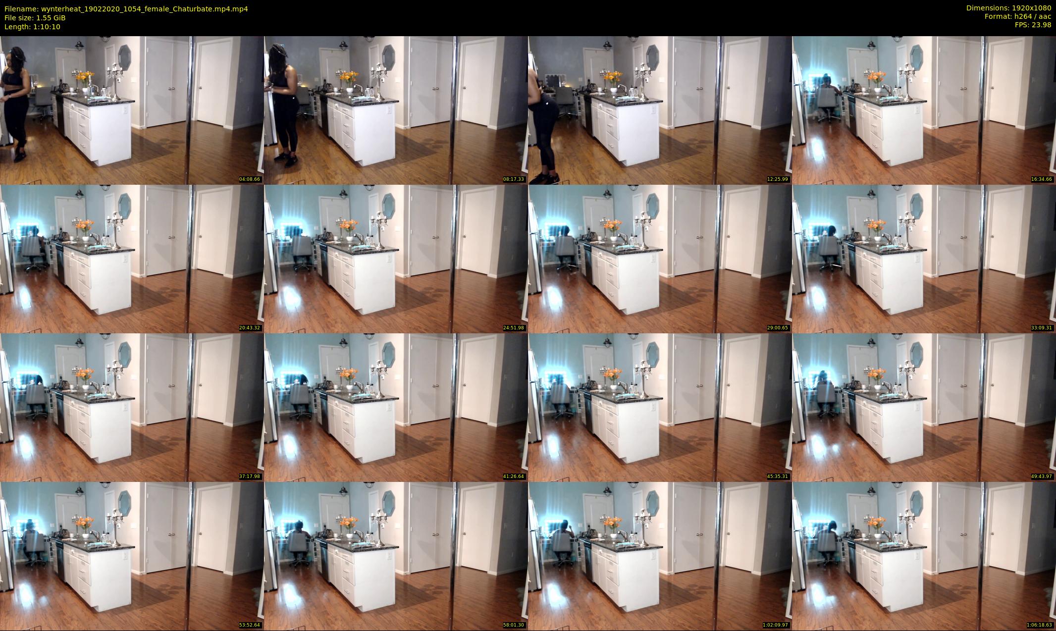 wynterheat — 71 minute Chaturbate female cam show recording, 1080p, Feb 19, 2020