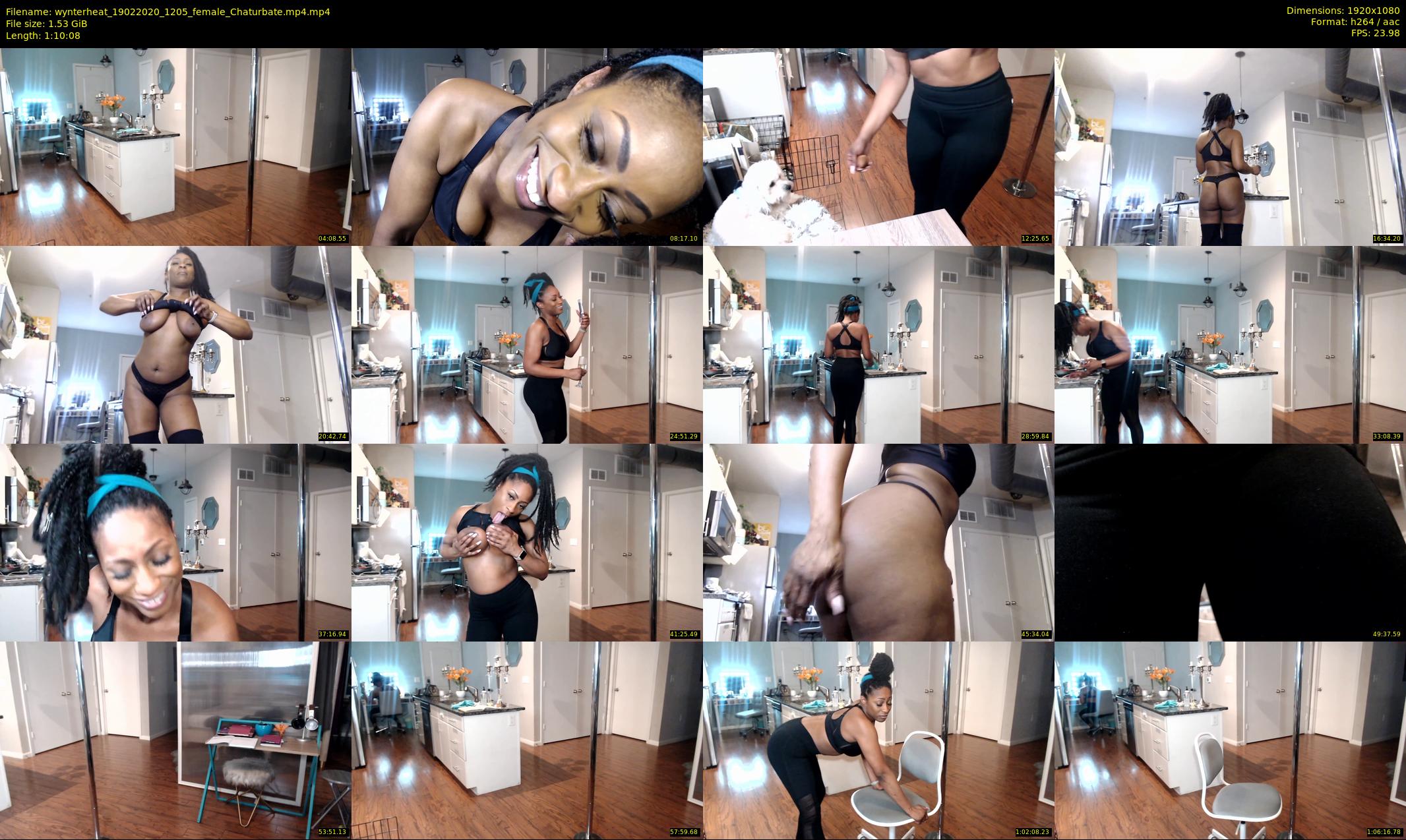 wynterheat — 71 minute Chaturbate female cam show recording, 1080p, Feb 19, 2020