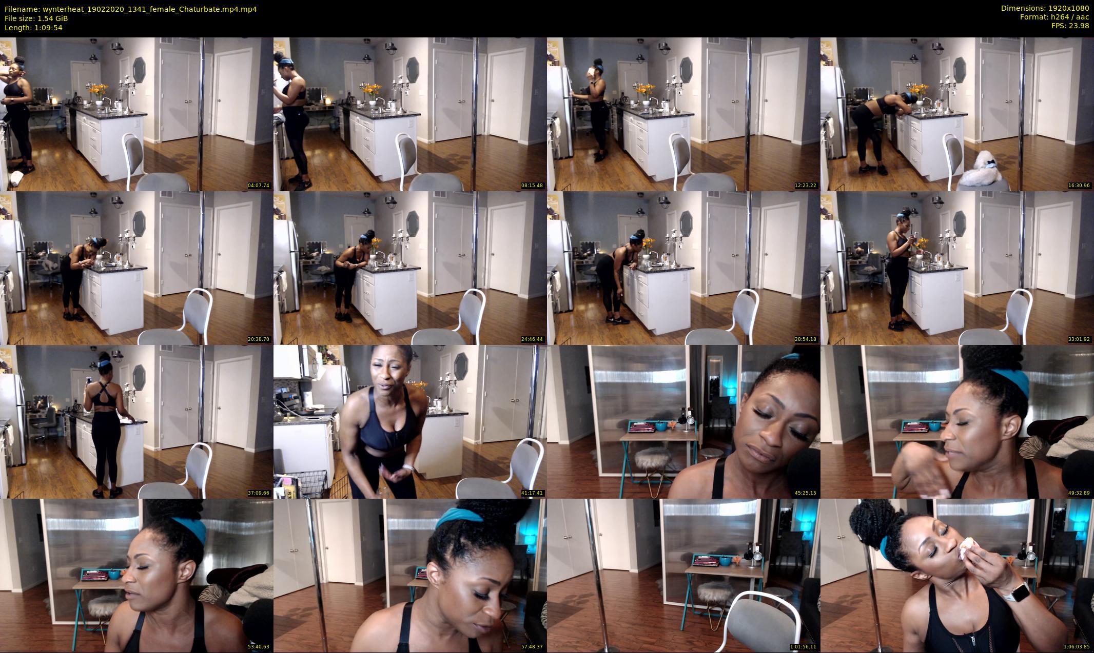 wynterheat — 70 minute Chaturbate female cam show recording, 1080p, Feb 19, 2020