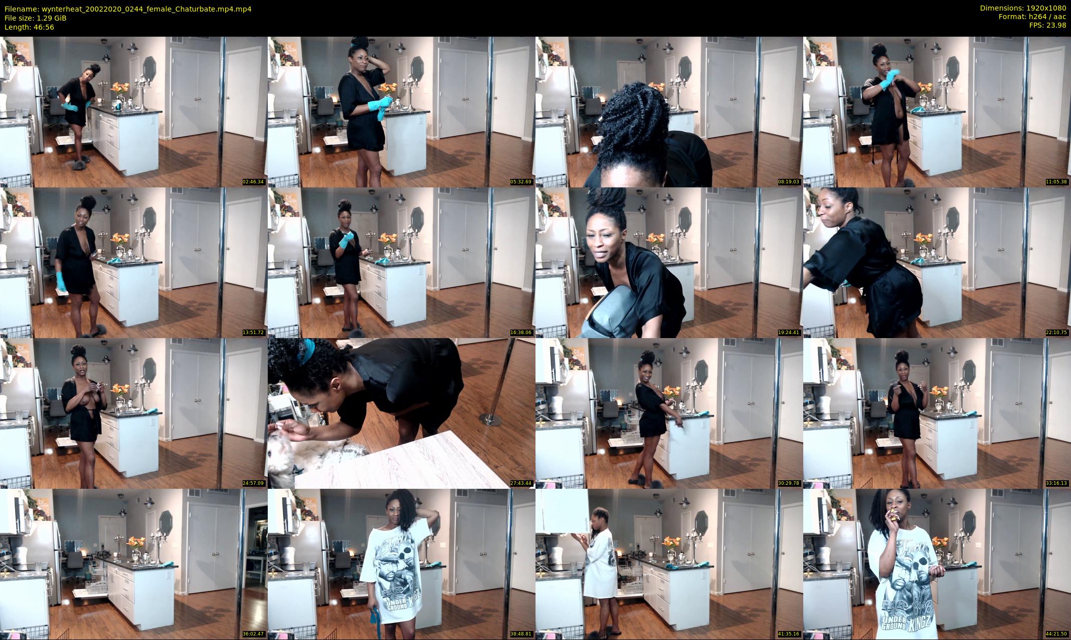 wynterheat — 47 minute Chaturbate female cam show recording, 1080p, Feb 20, 2020