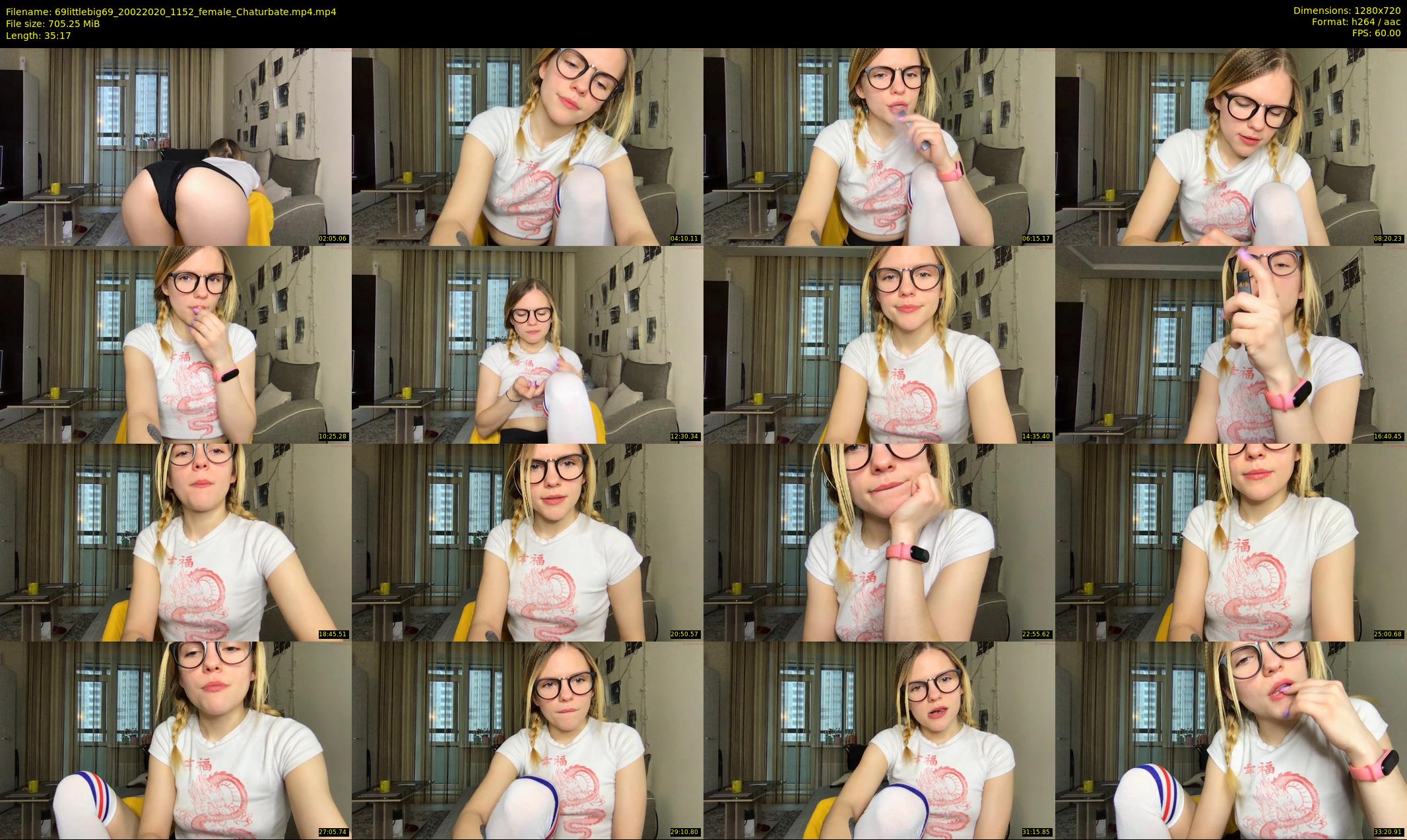 69littlebig69 — 36 minute Chaturbate couple cam show recording, 720p, Feb 20, 2020