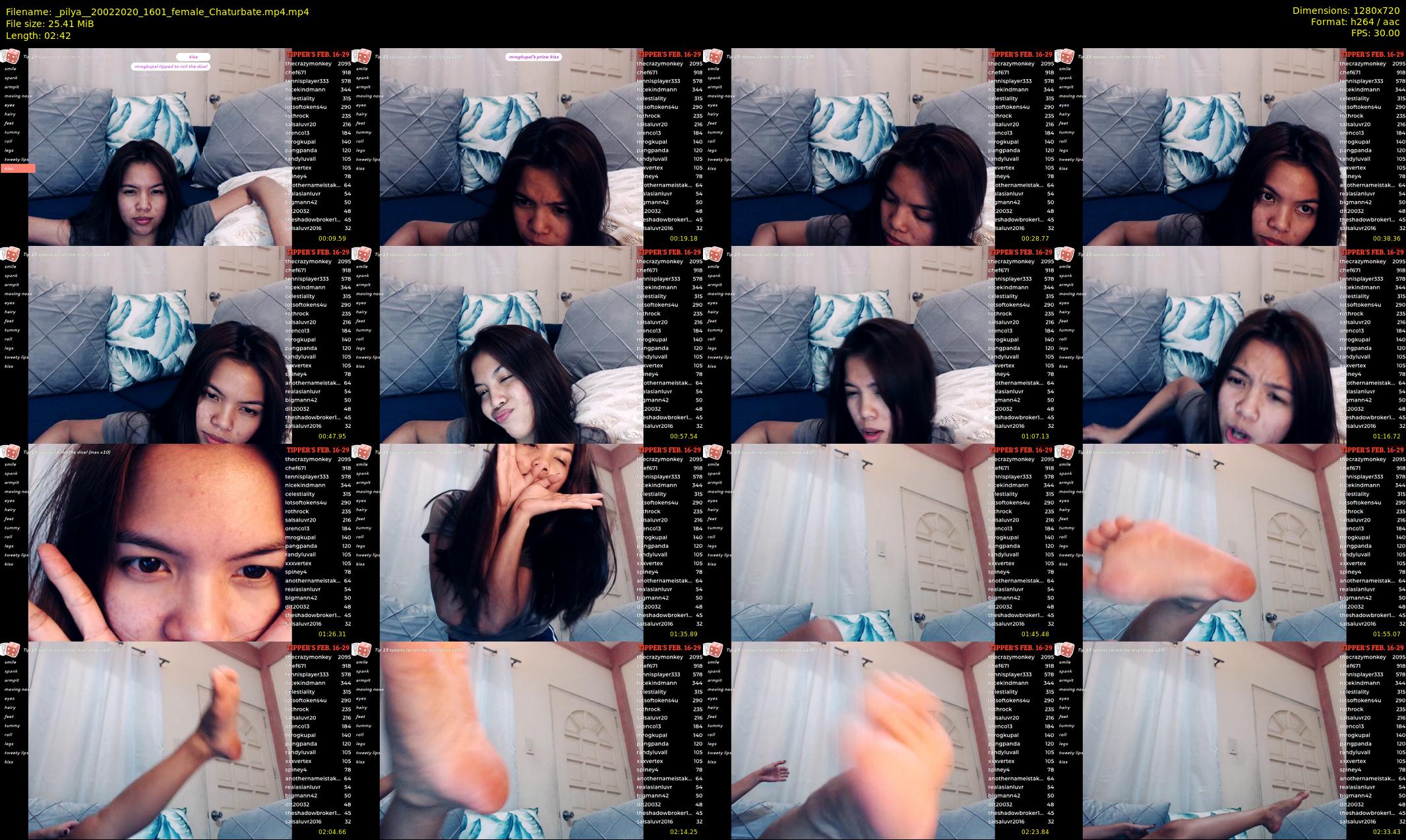 _pilya_ — 3 minute Chaturbate female cam show recording, 720p, Feb 20, 2020