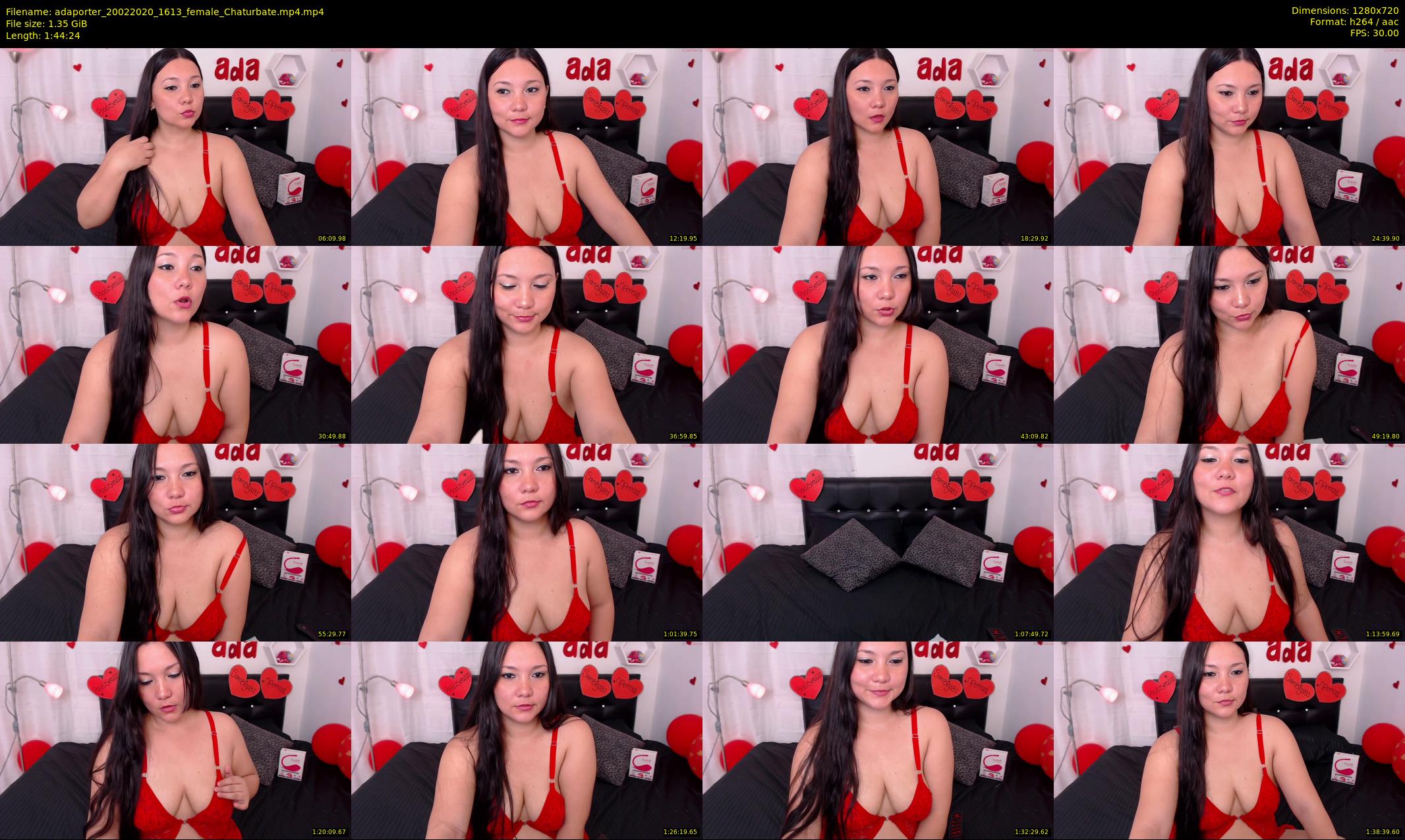 adaporter — 105 minute Chaturbate female cam show recording, 720p, Feb 20, 2020