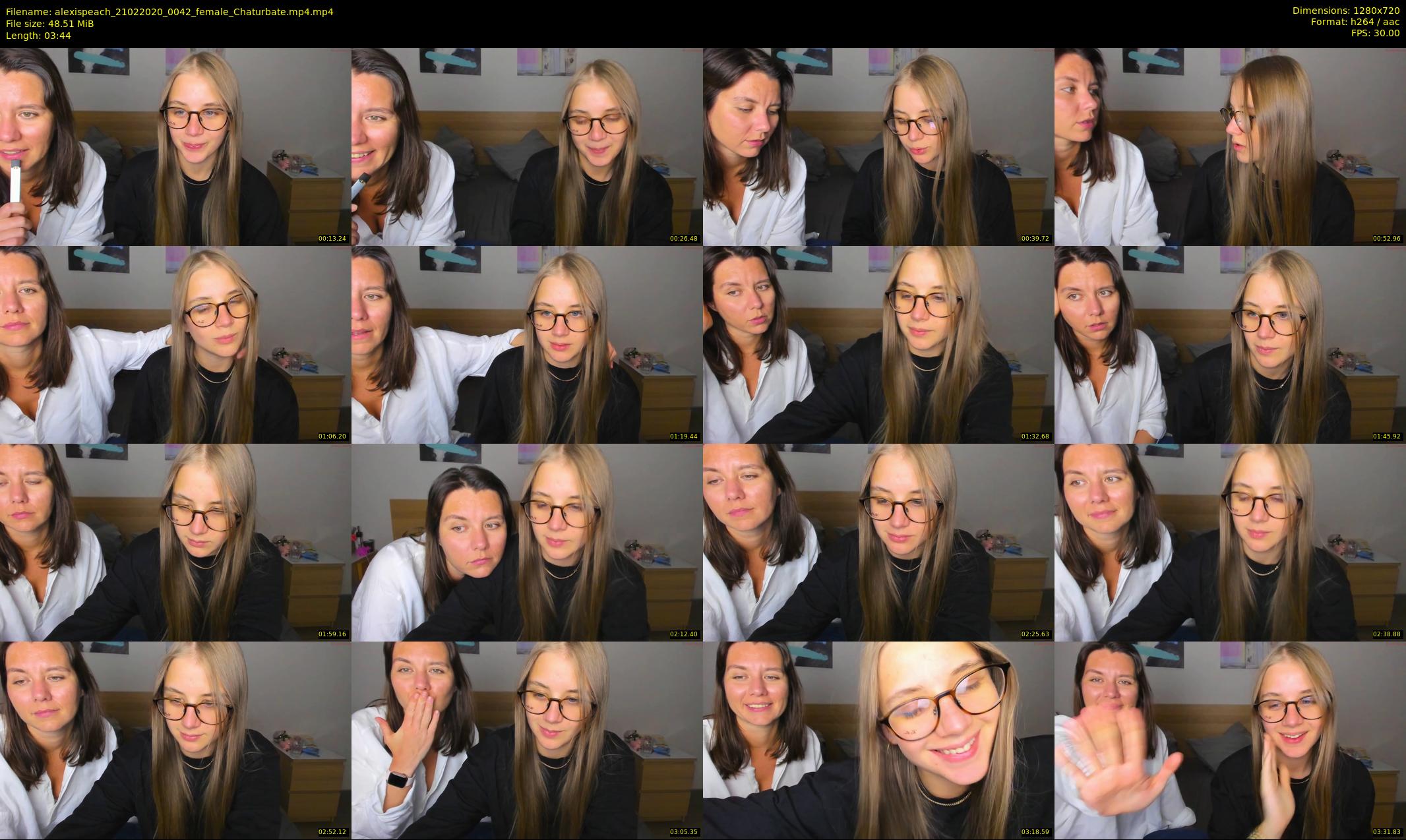 alexispeach — 4 minute Chaturbate female cam show recording, 720p, Feb 21, 2020