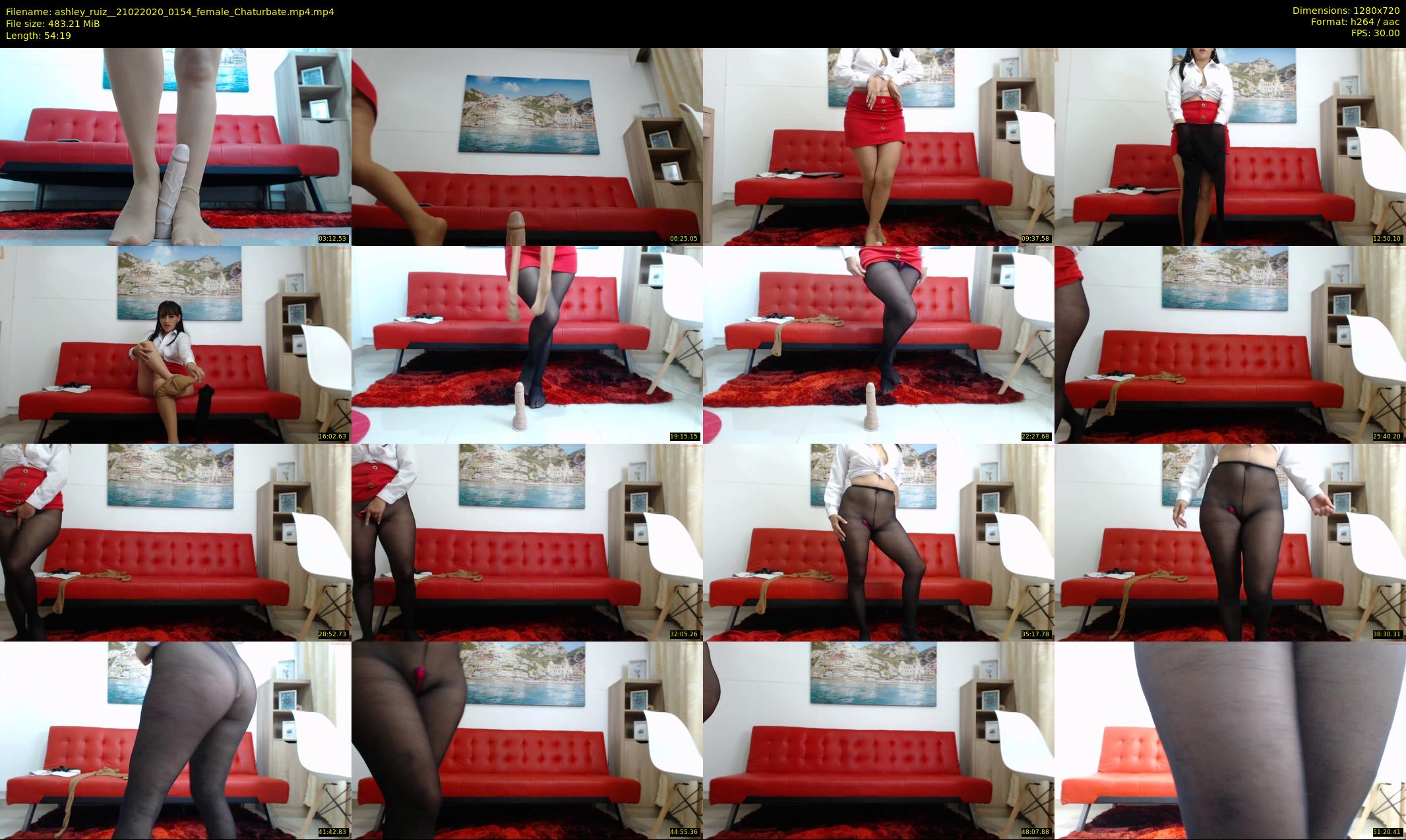 ashley_ruiz_ — 55 minute Chaturbate female cam show recording, 720p, Feb 21, 2020