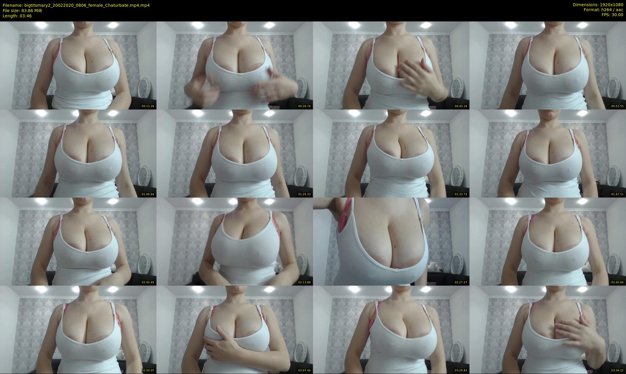bigtitsmary2 — 4 minute Chaturbate female cam show recording, 1080p, Feb 20, 2020