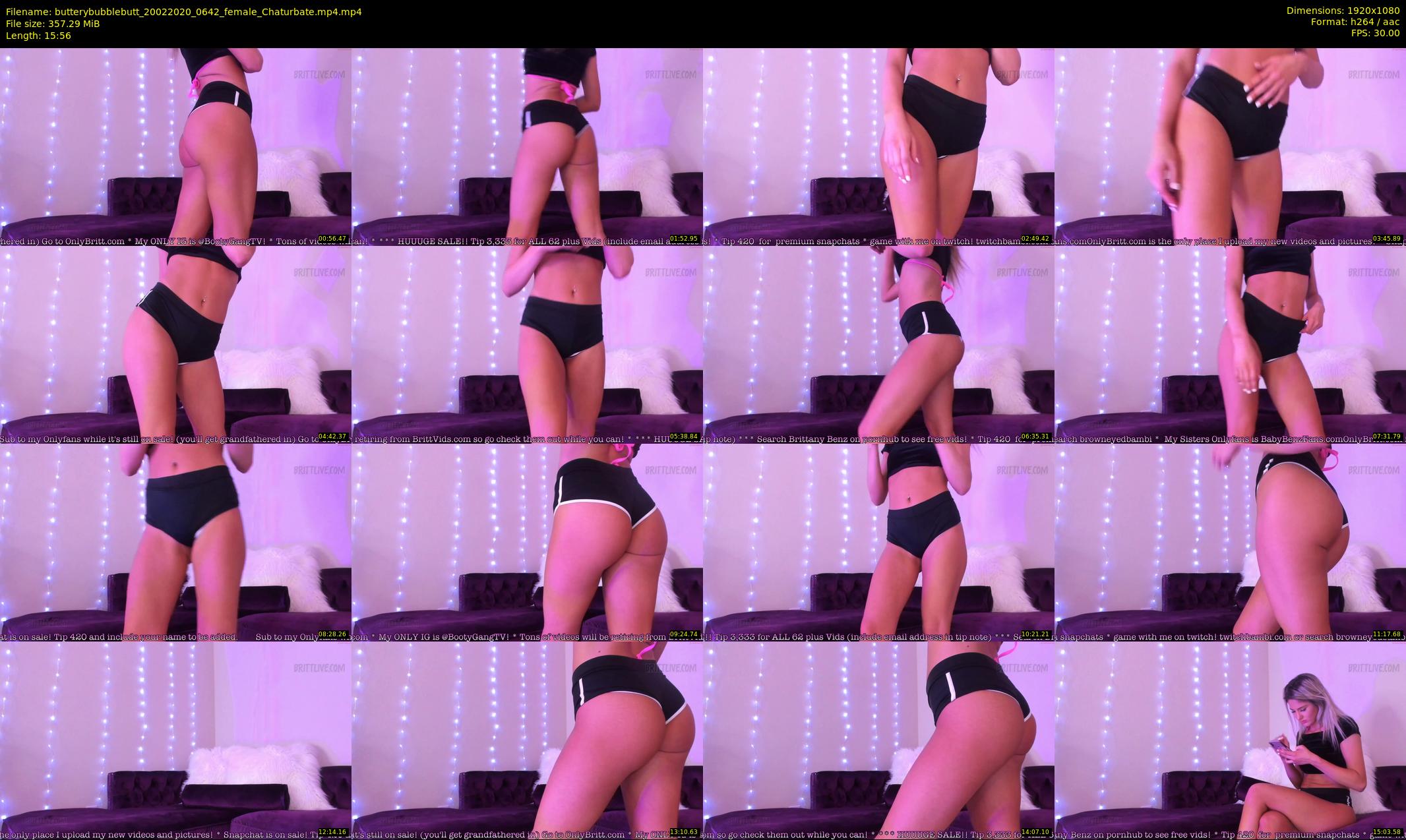 butterybubblebutt — 16 minute Chaturbate couple cam show recording, 1080p, Feb 20, 2020